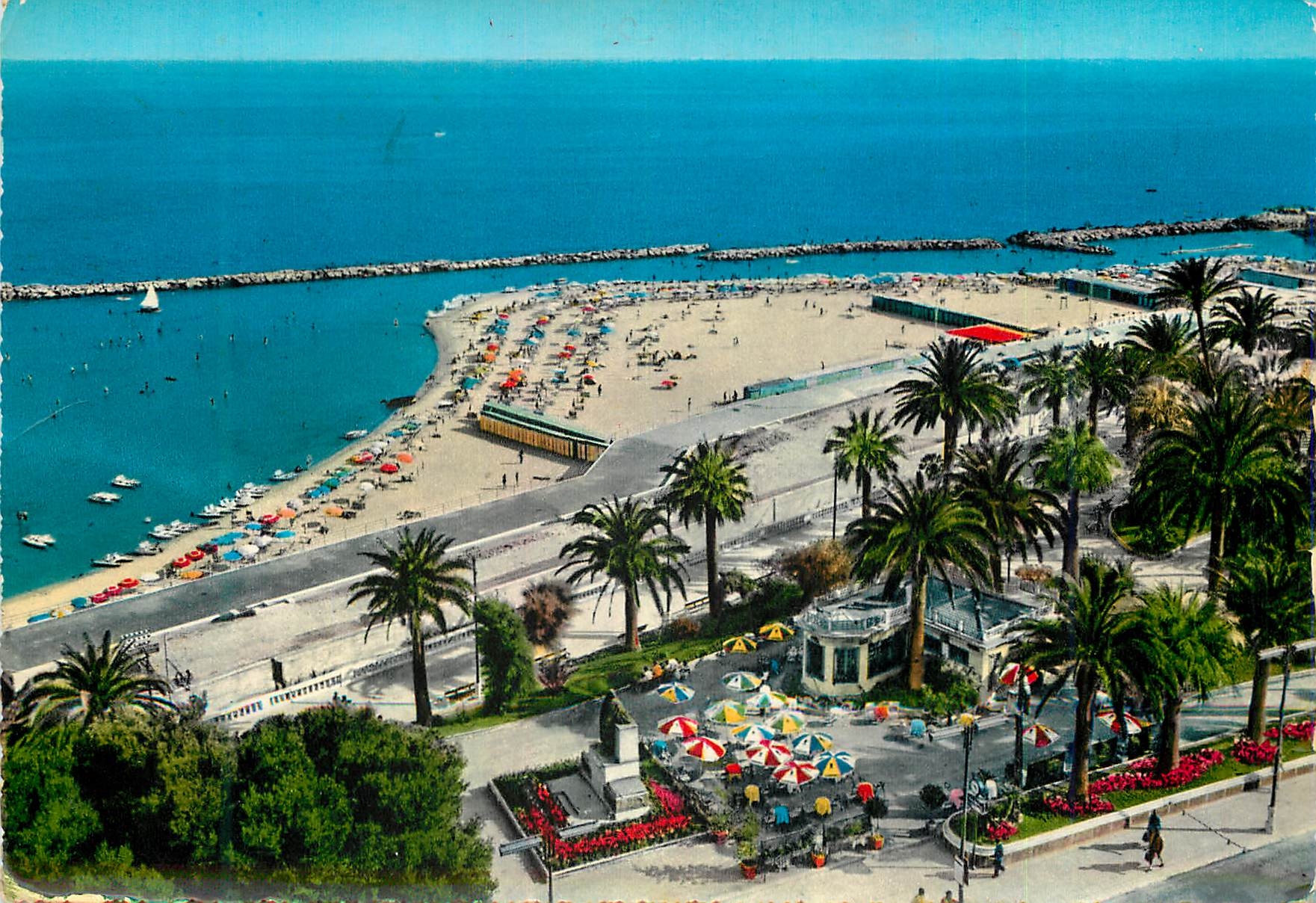 CPM San Remo Riviera dei fiori Plage de l'Imperatric