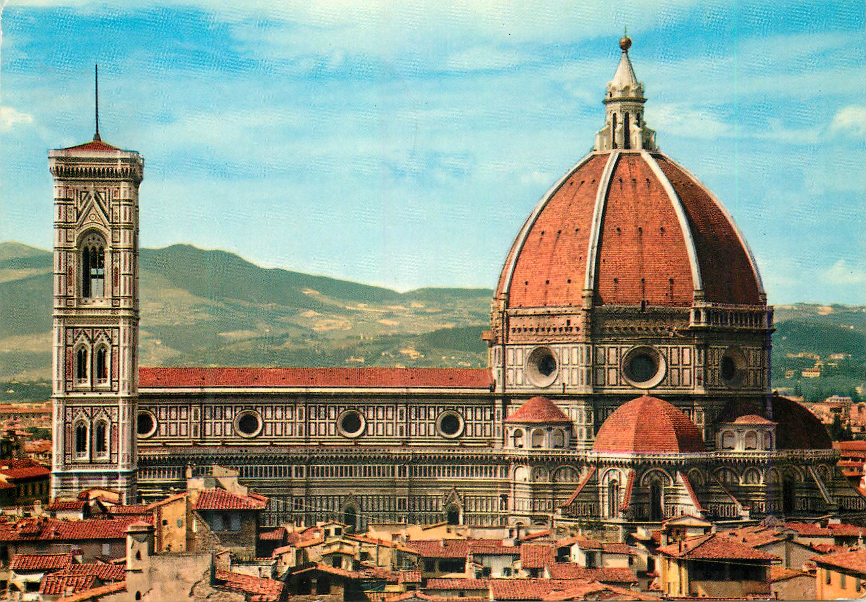 CPM Firenze La Coupole de Brunelleschi et le Clocher de Giotta