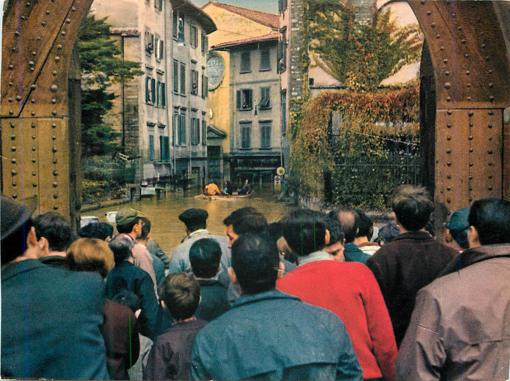 CPM Firenze Porte S Niccolo Aluvion du 4 novembre 1966 Inondations