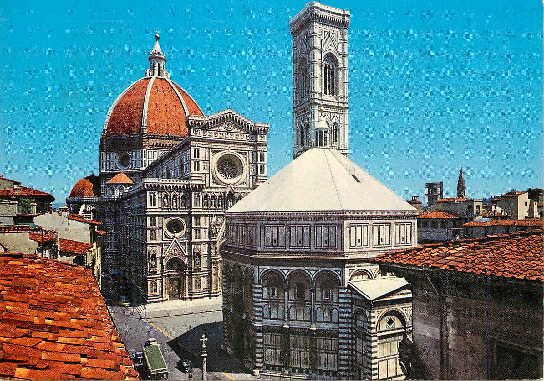 CPM Firenze Le Dome Baptistere et Campanile