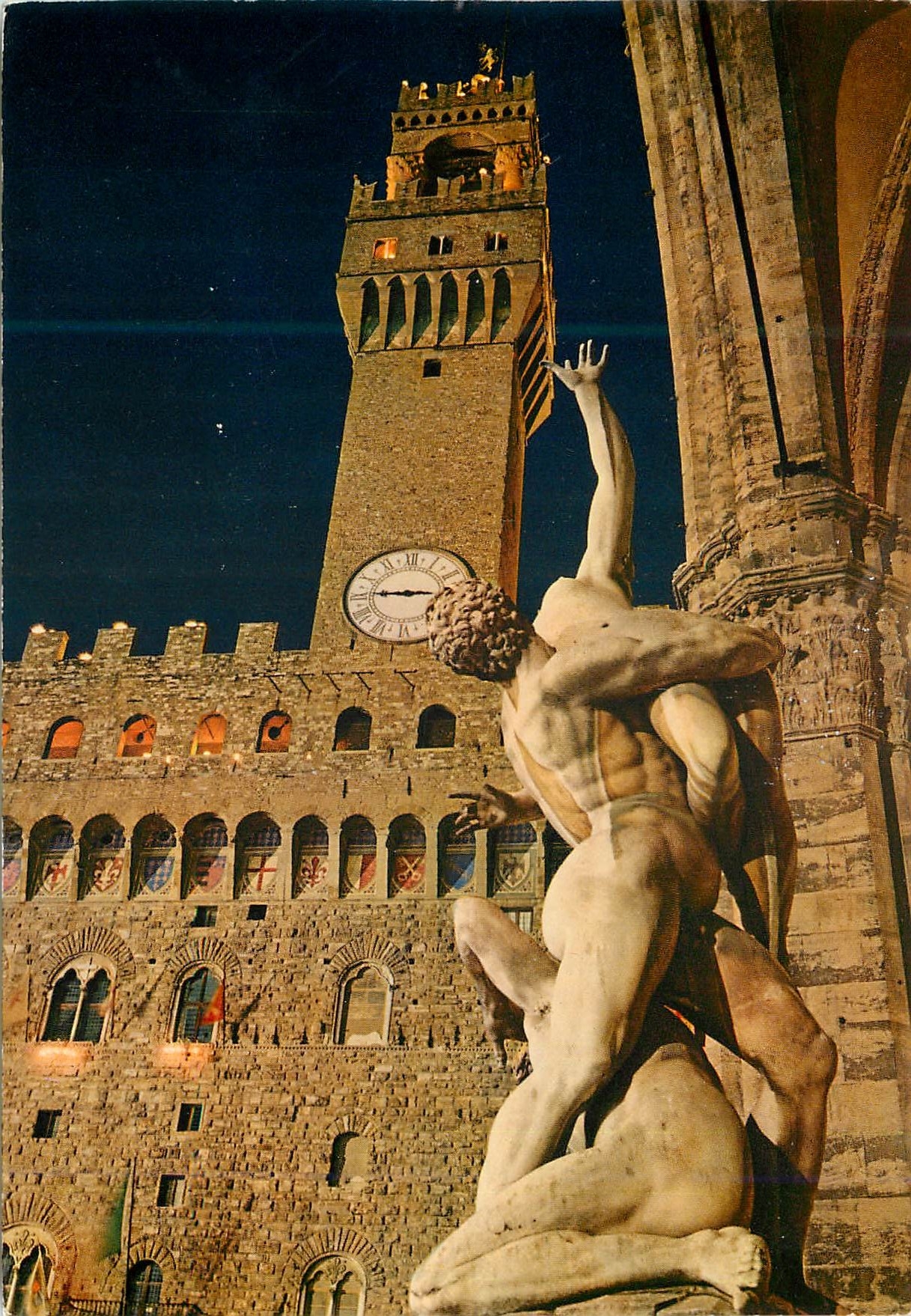 CPM Firenze Florence ville enchateresse Vue de Piazza Signoria