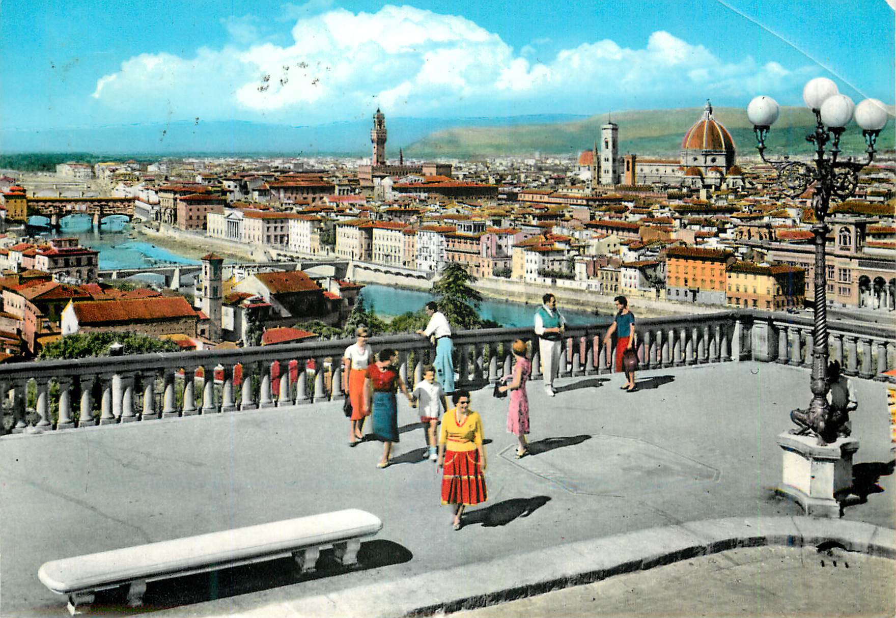 CPM Firenze Florence Ville Enchanteresse