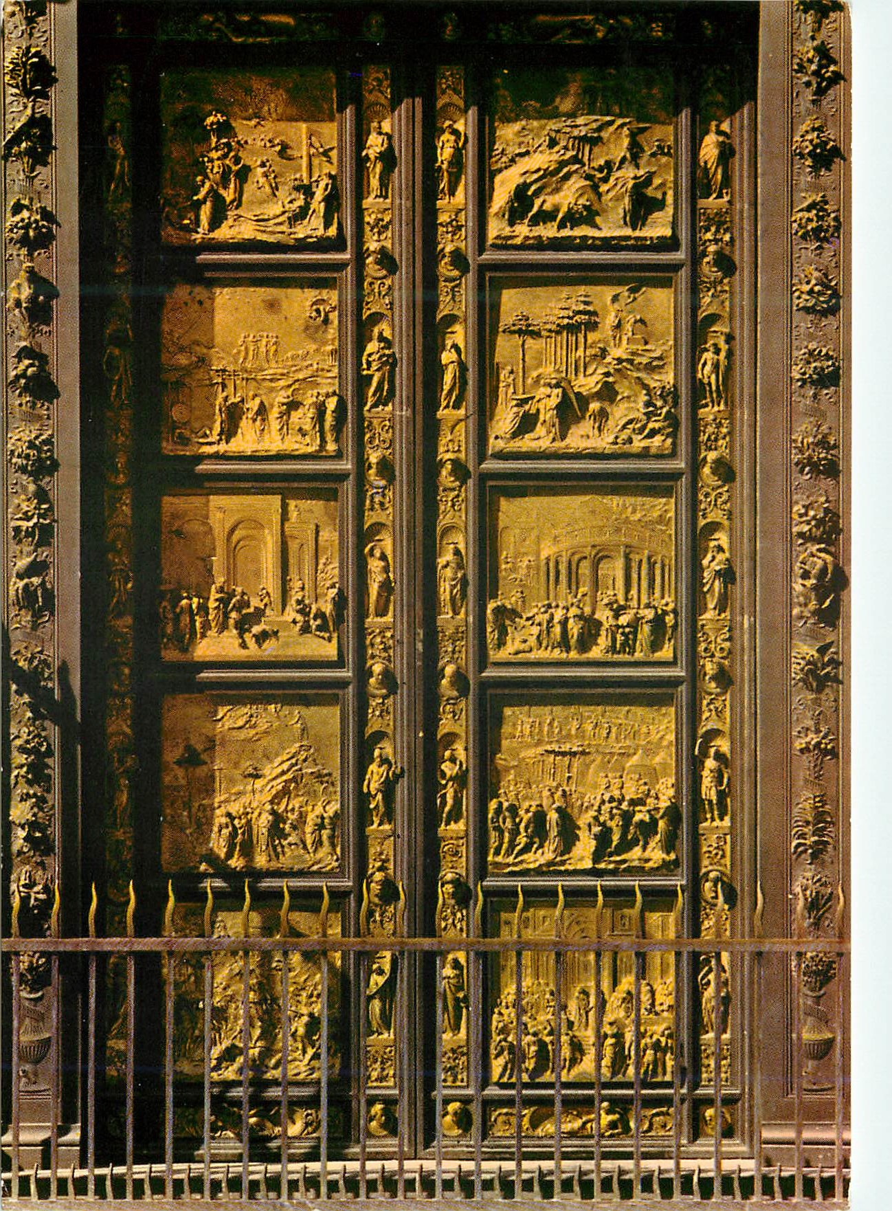 CPM Firenze Baptistere La Porte du Paradis (Ghiberti)