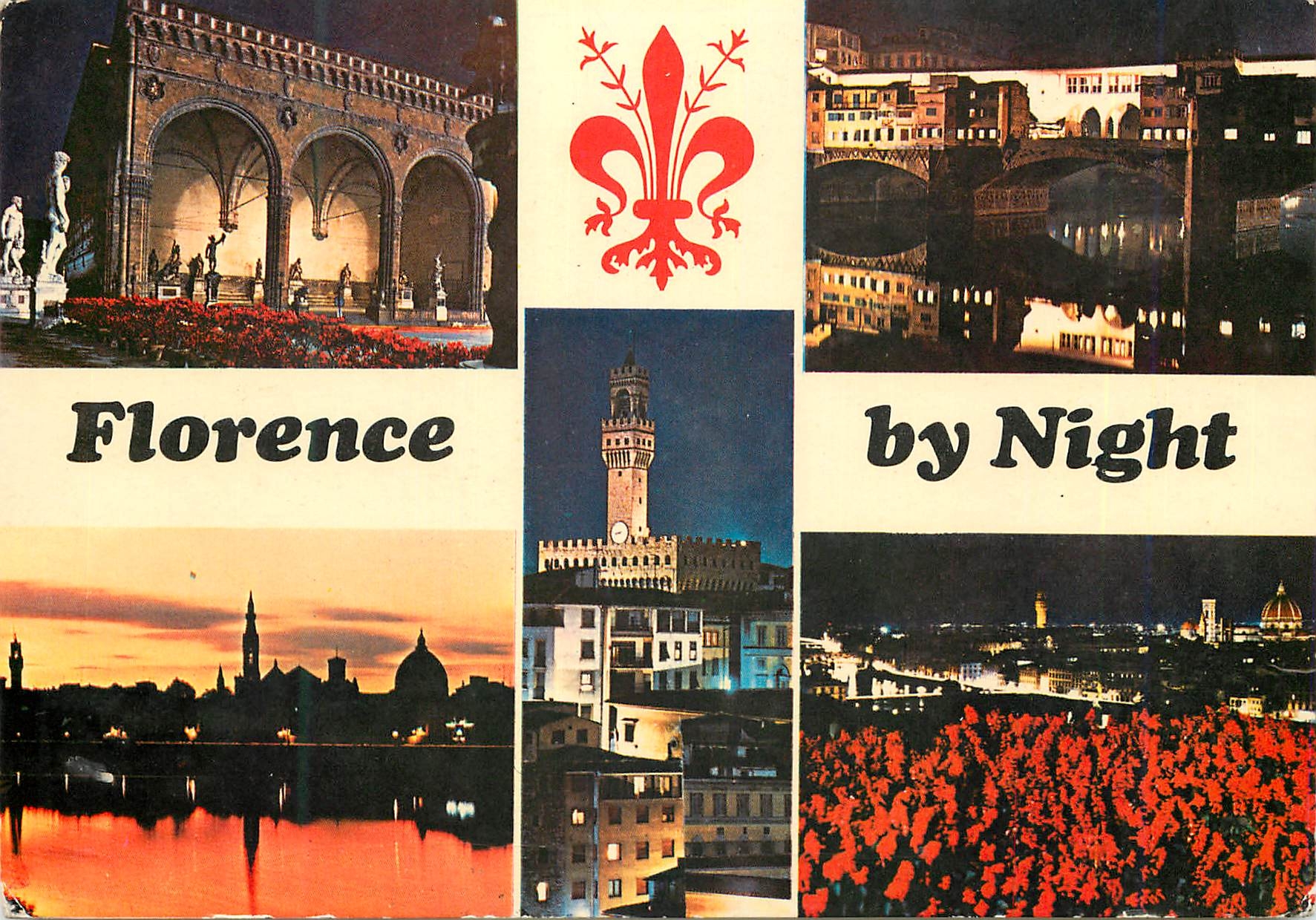 CPM Firenze Florence La nuit