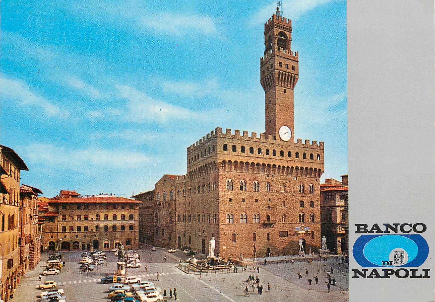 CPM Firenze Place de la Seigneurie et Palais Vieux