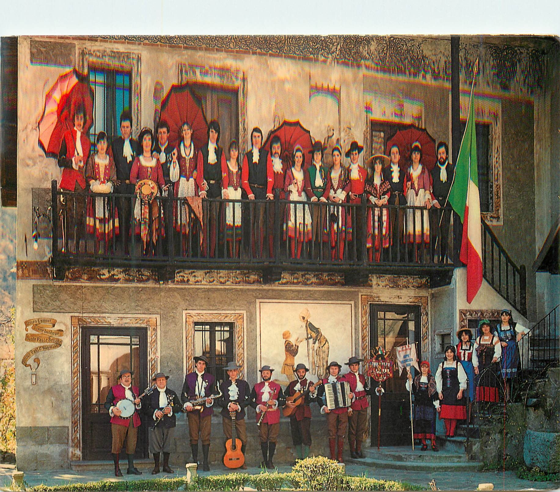CPM Sicille Italia Cita Di Borgosesia Folklore