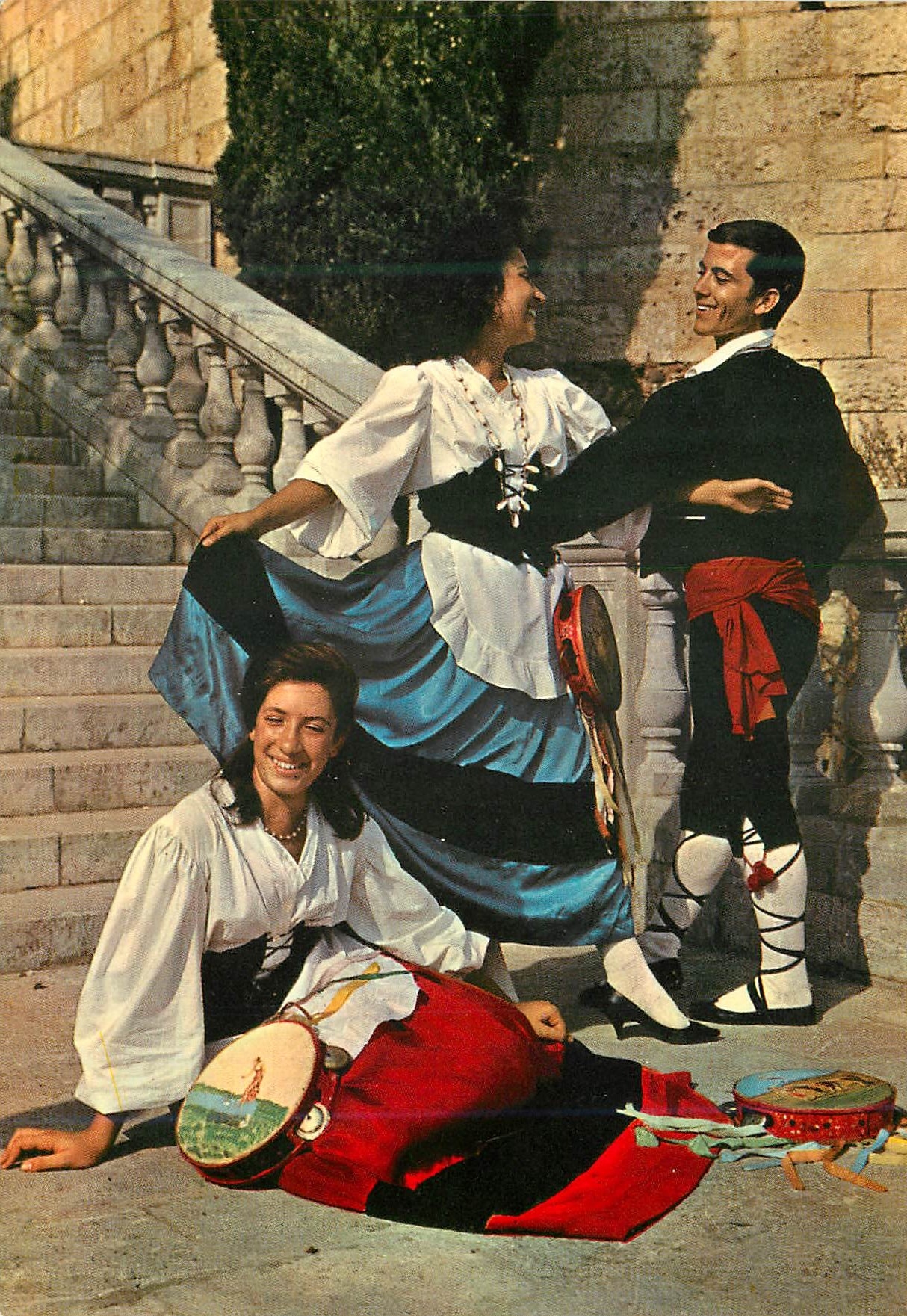 CPM Sicille Coutume Siciliens dans la pittoresque Sicille Folklore