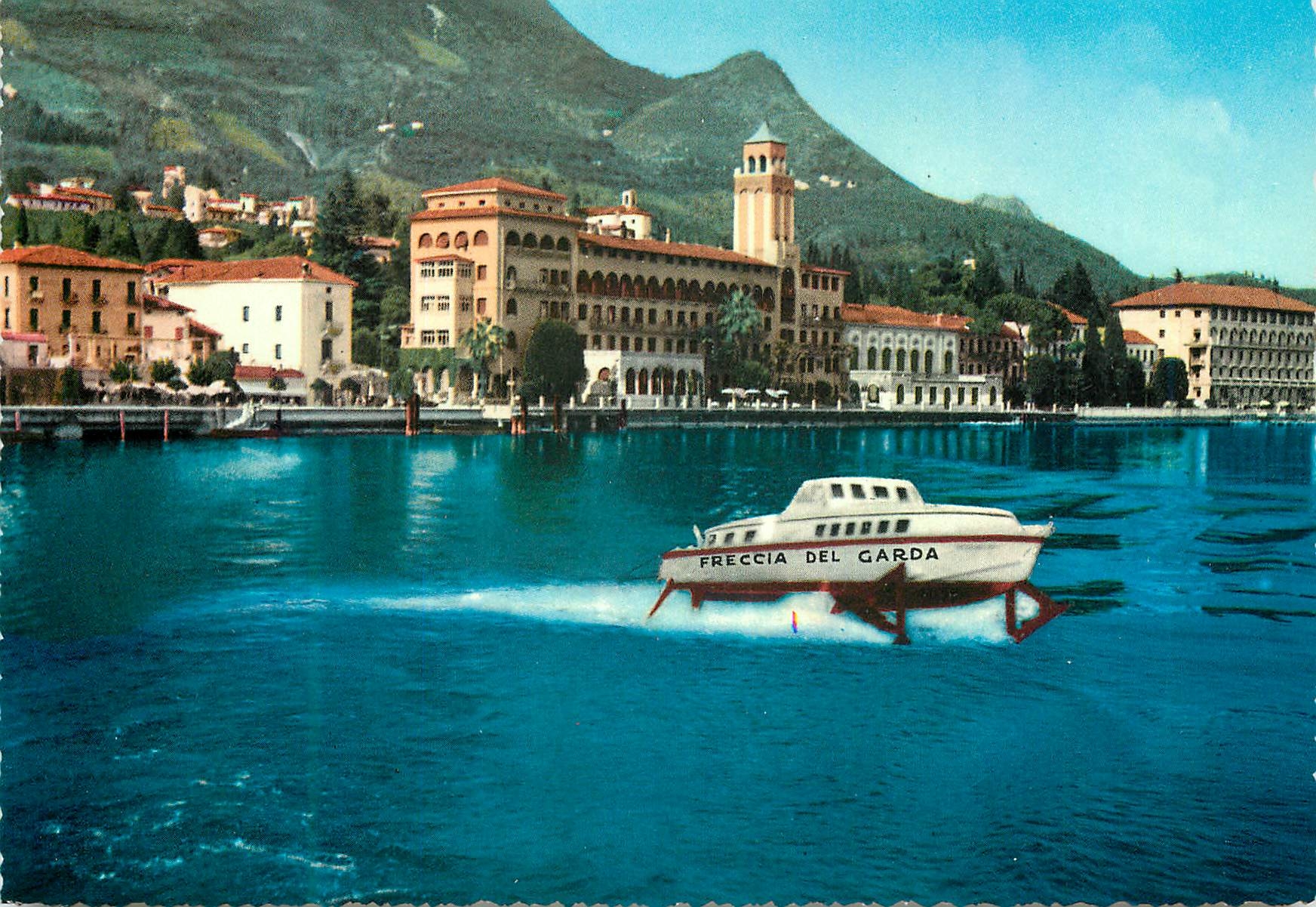 CPM Gardone Riviera Lac de Garda Freccia del Garda Police