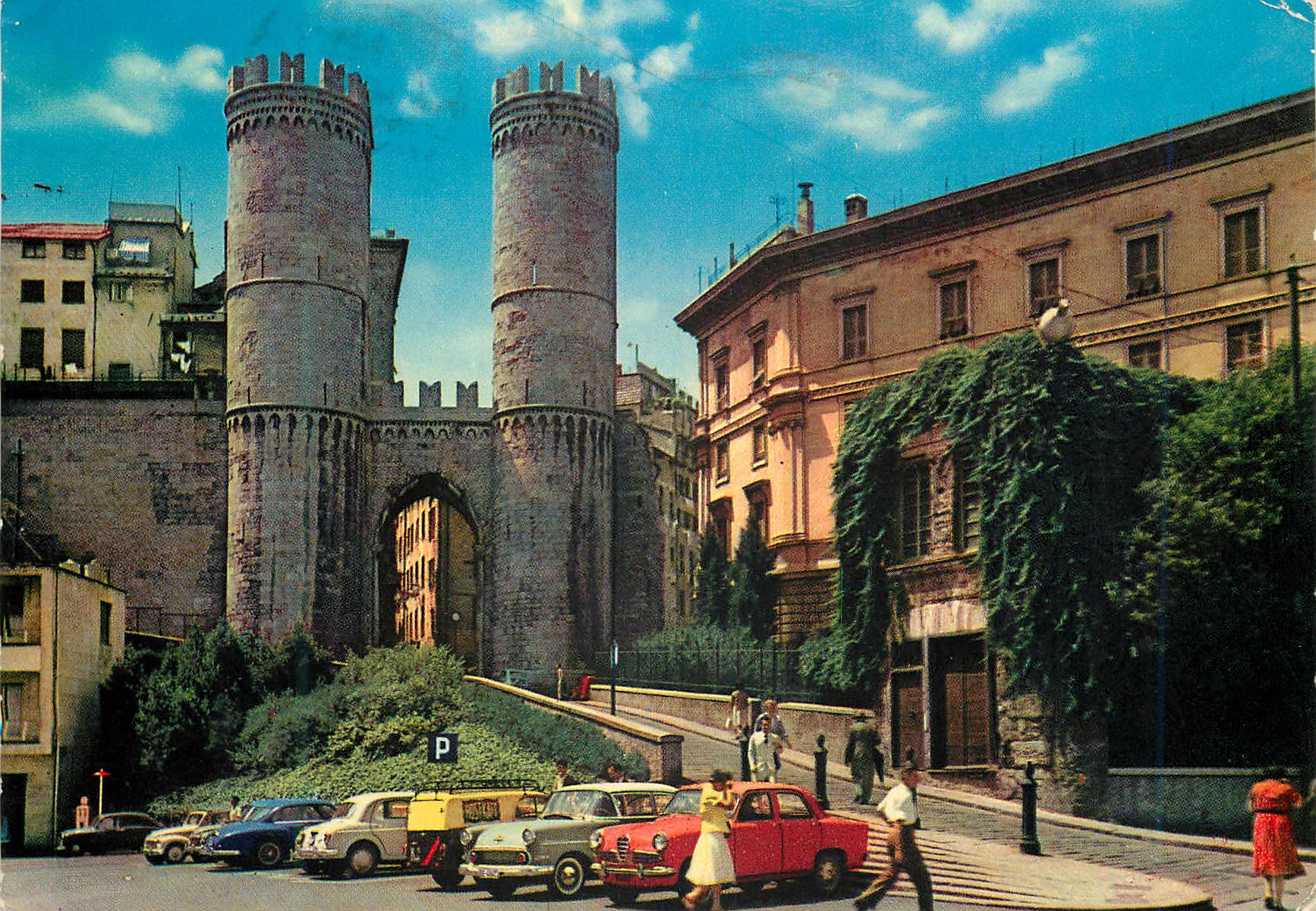 CPM Genova la maison de crisforo colombo et les tours de st andrea