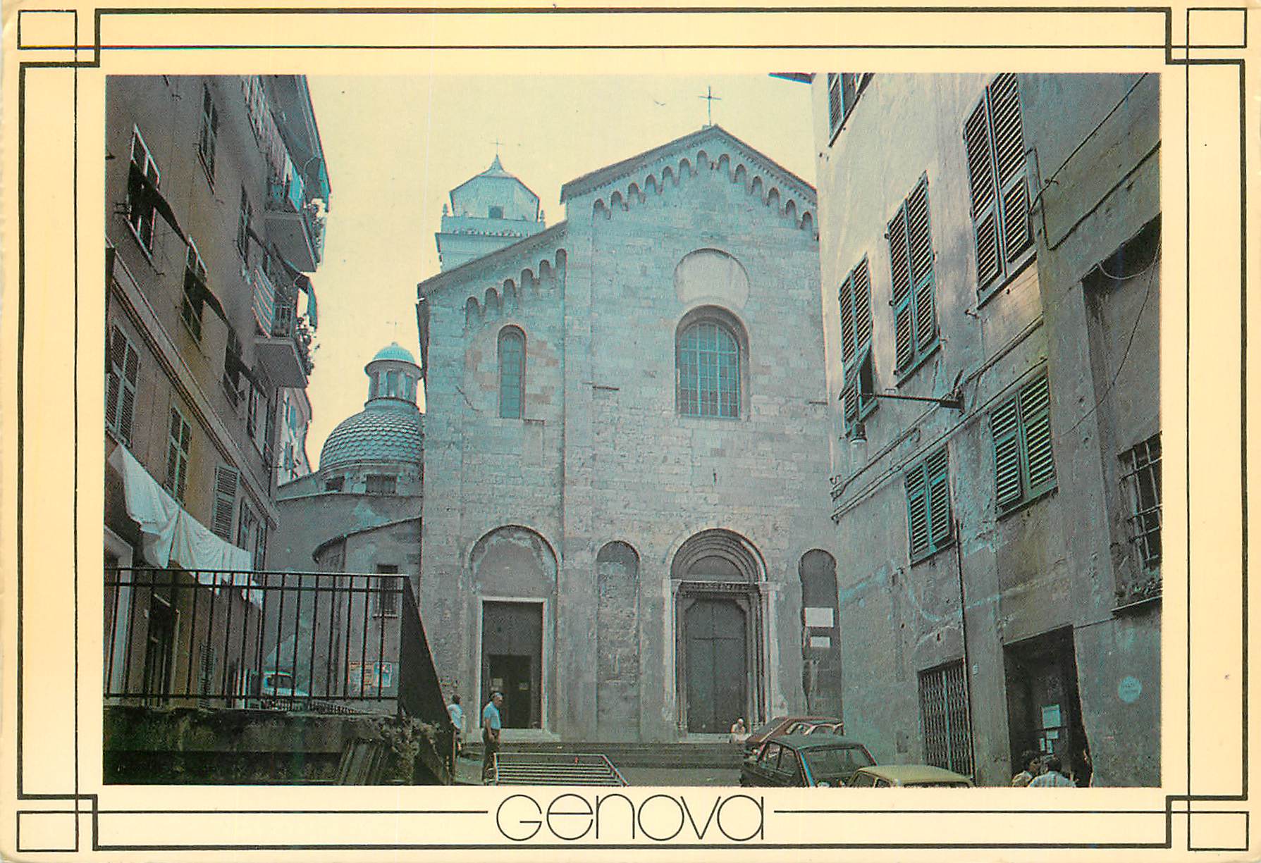CPM Genova eglise de santa maria di castello
