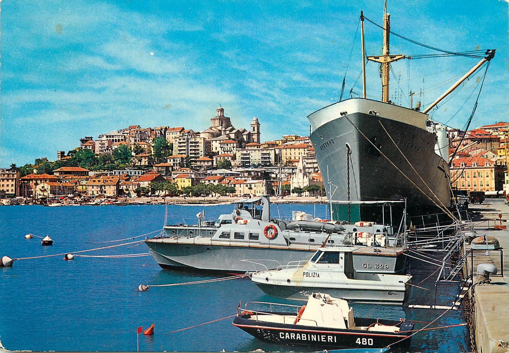 CPM Imperia le port Bateau Police Polizia