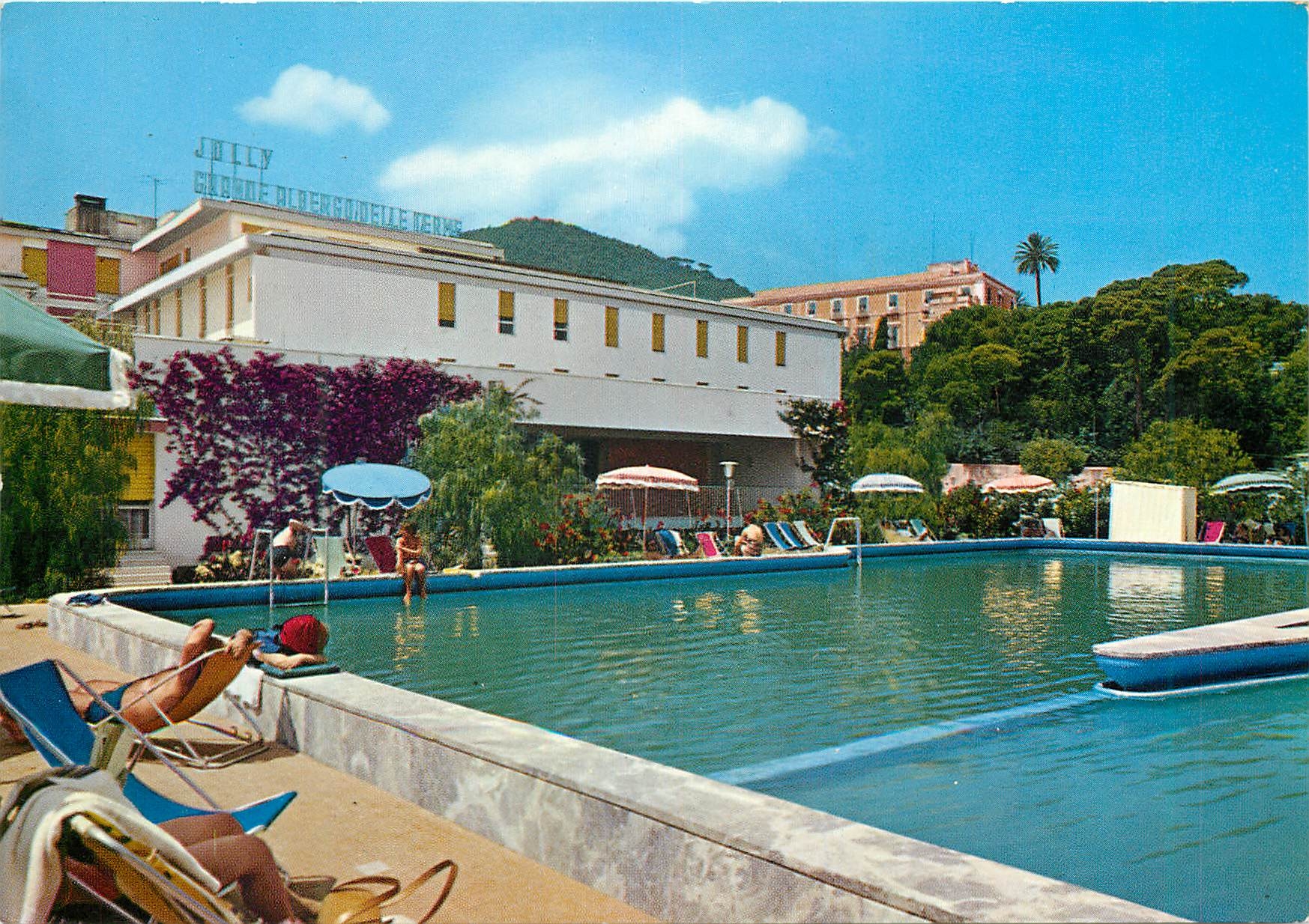 CPM Porto d'ischia grand hotel jolly et piscine