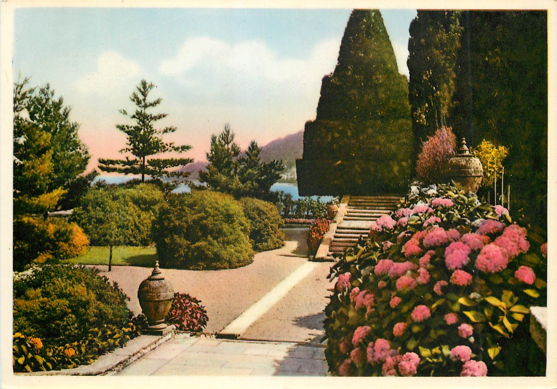 CPM Lac majeur isola bella giardini