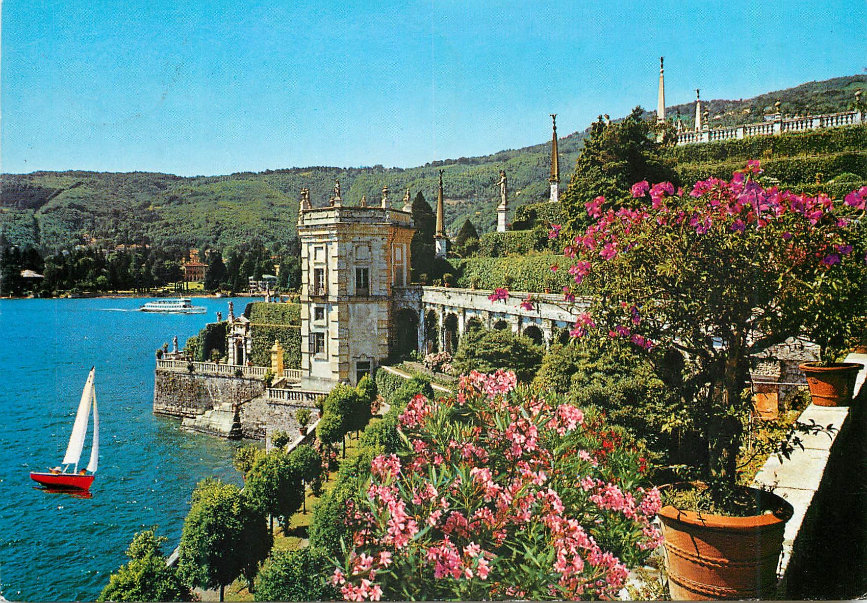 CPM Lac majeur isola bella jardins borromeo