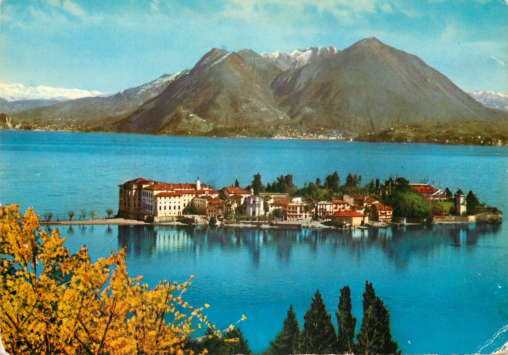 CPM Lac majeur isola bella vers laveno