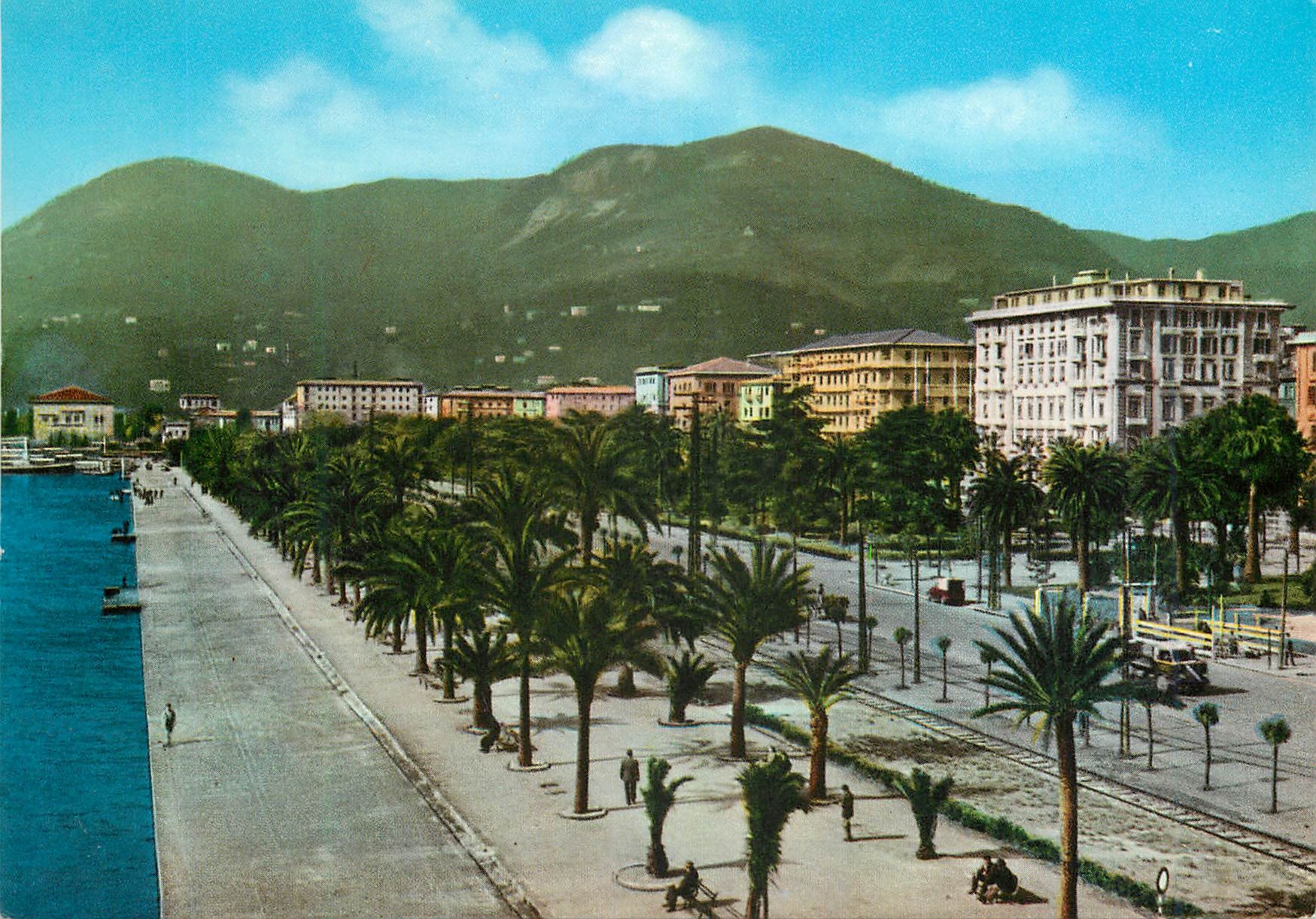 CPM La spezia promenade c morin et avenue mezzini