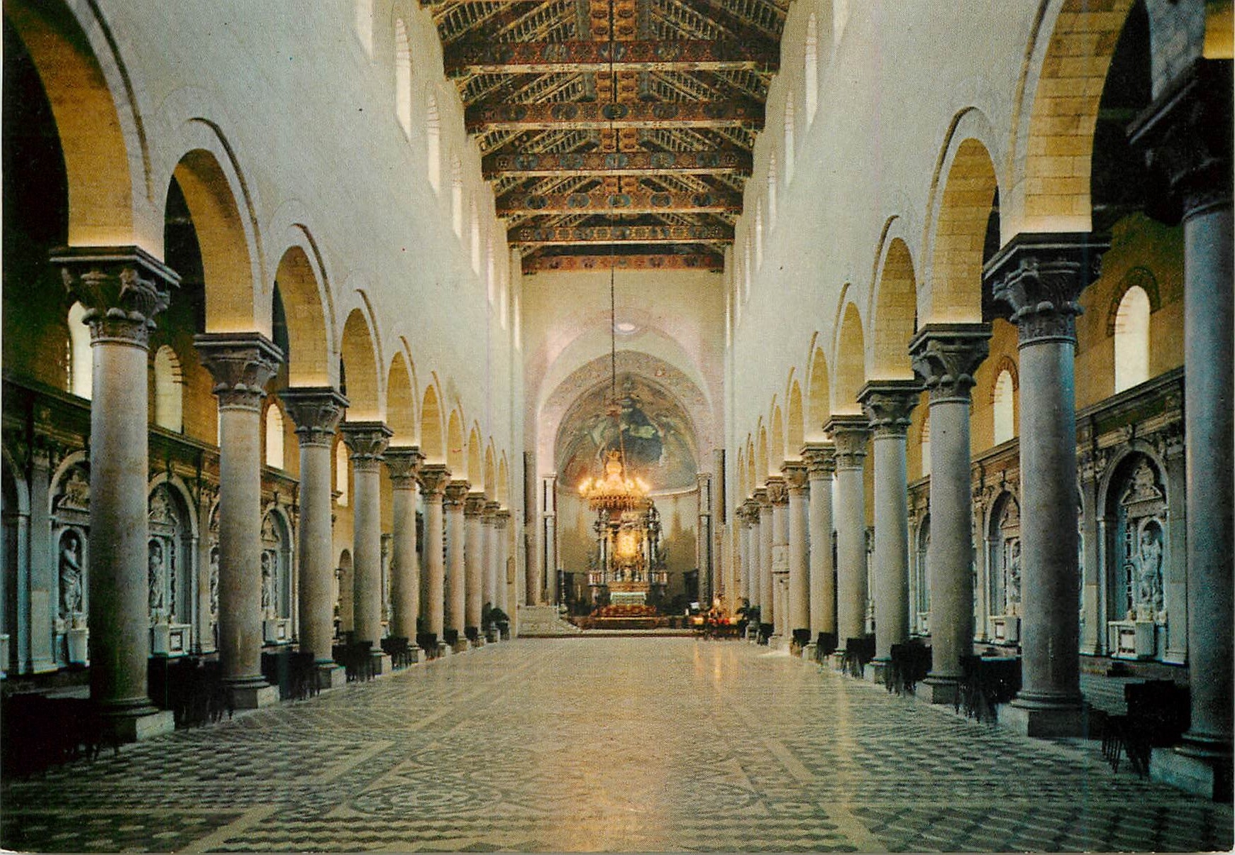 CPM Messina interieur du dome origine 1140