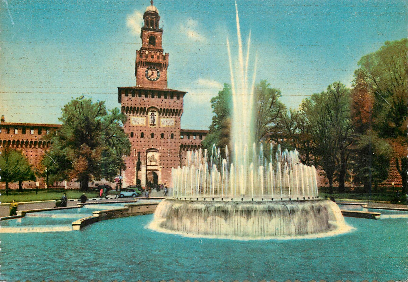 CPM Milano Chateau des Sforza