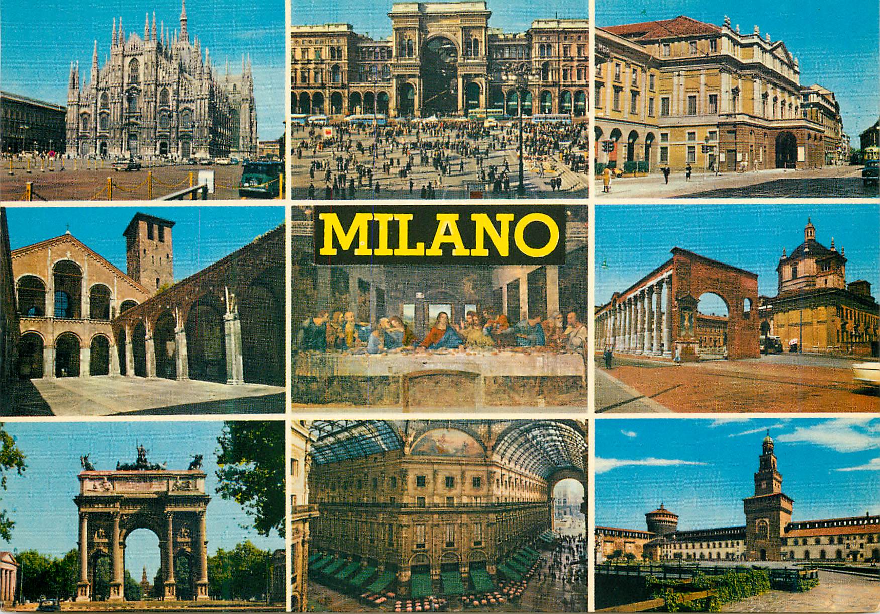 CPM Milano Un Bonjour de Milano