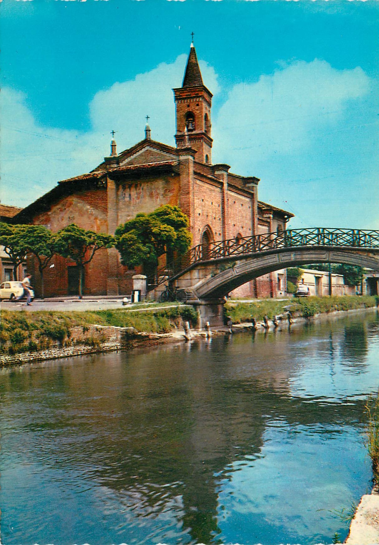 CPM Milano Eglise et pont de S Cristoforo