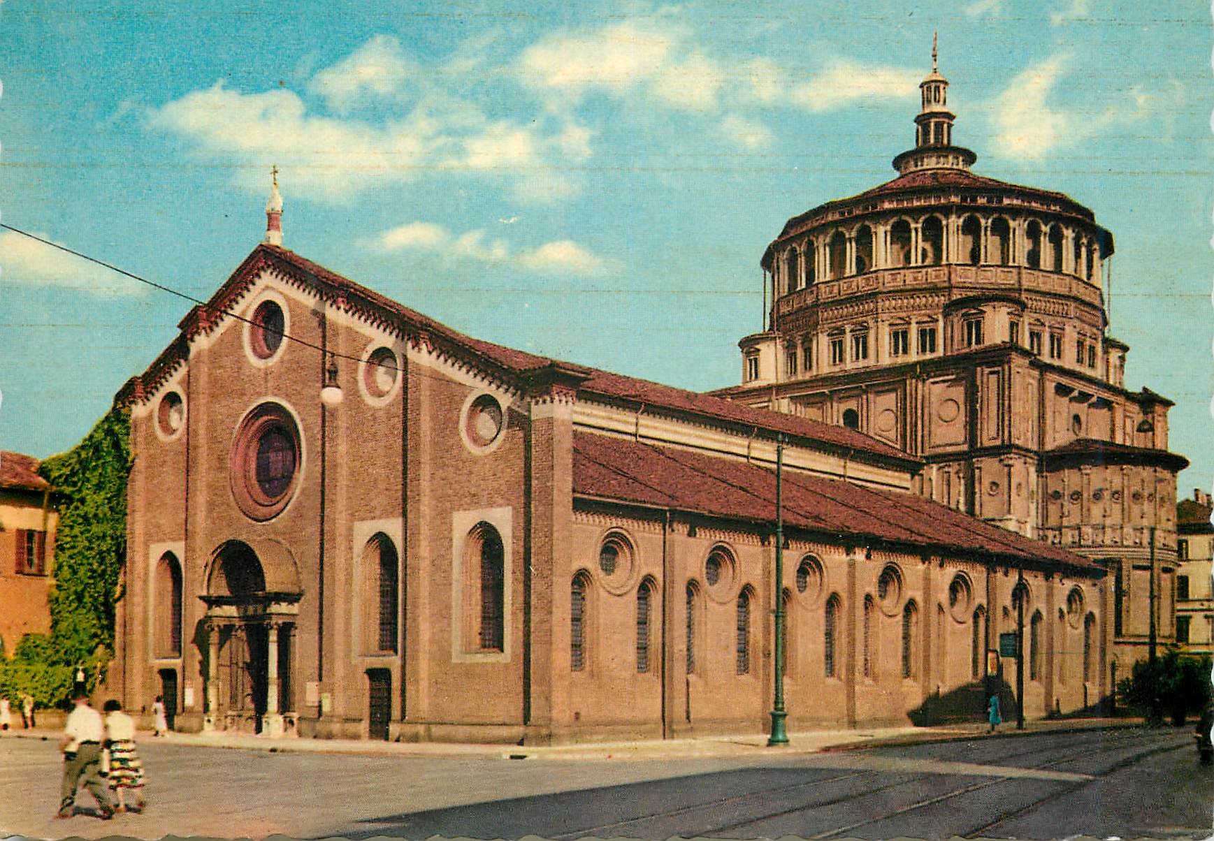 CPM Milano Eglise de Ste Maria des Graces