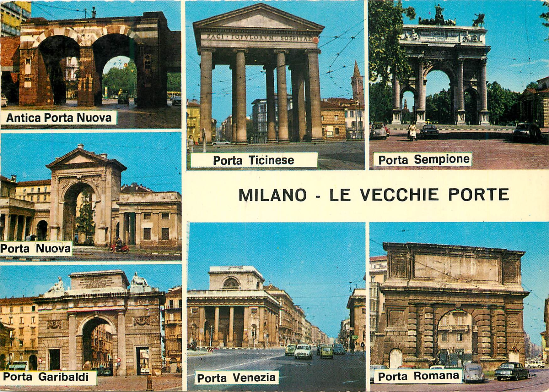 CPM Milano Les vieilles Portes de la ville