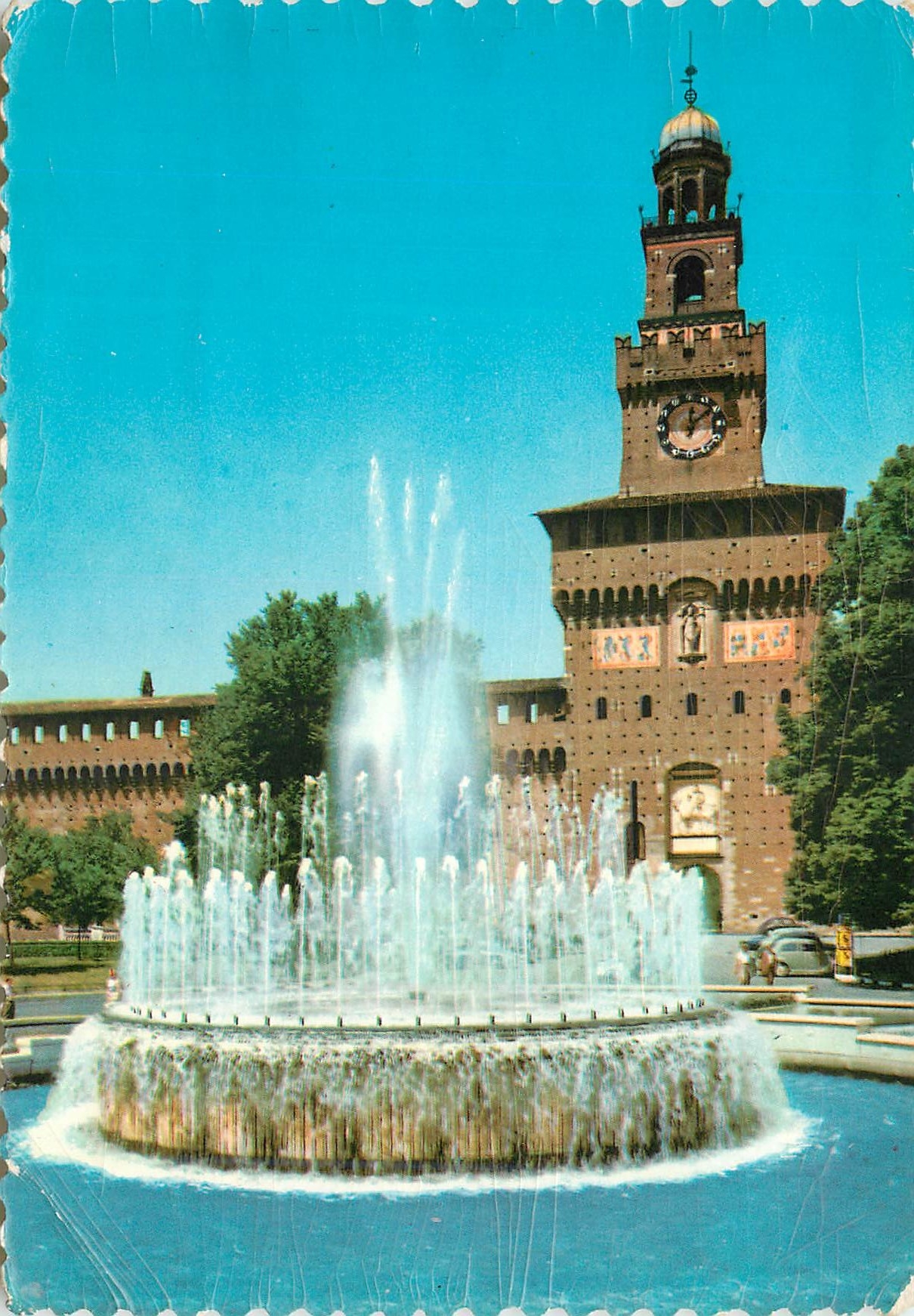 CPM Milano Chateau Sforzesque
