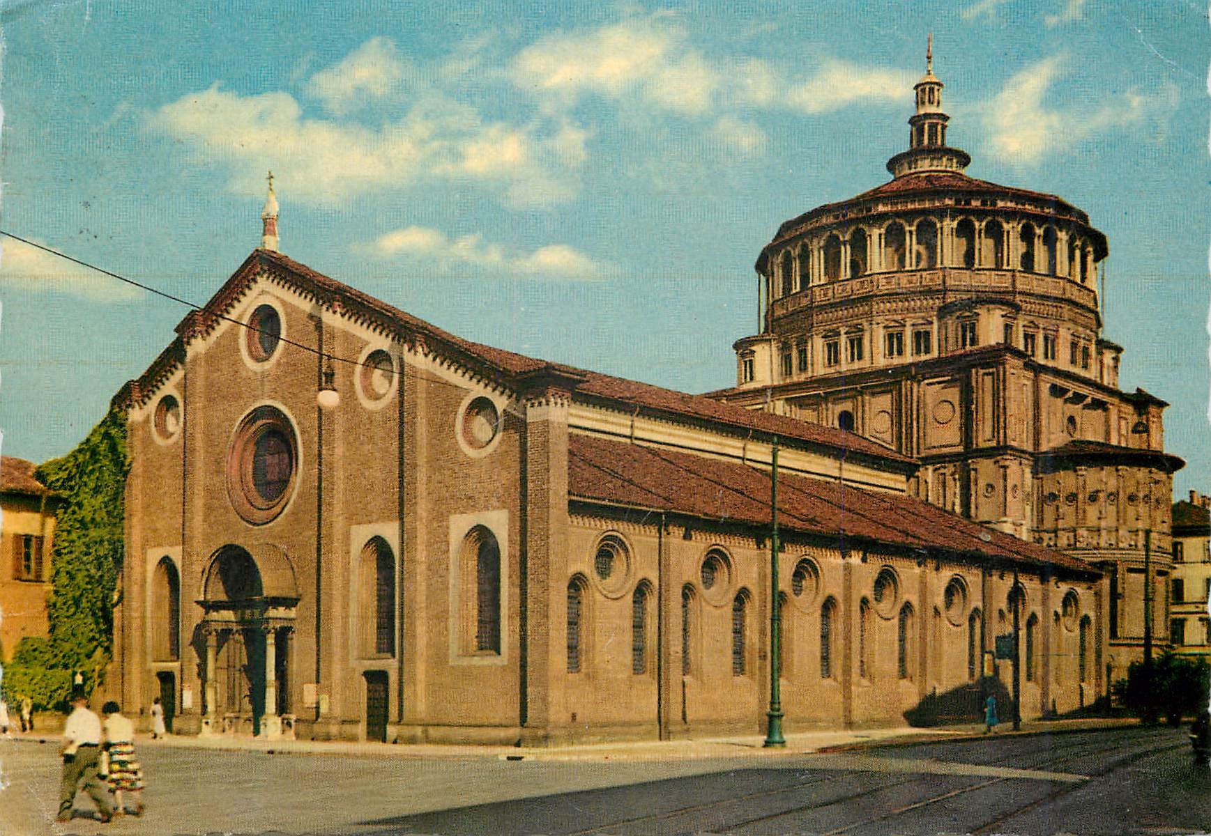 CPM Milano Eglise de Ste Maria des Graces