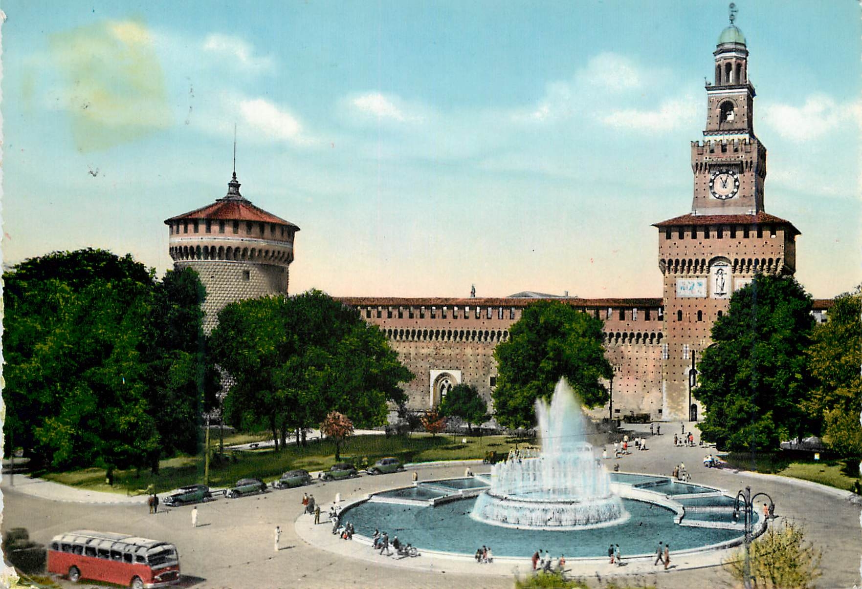 CPM Milano Chateau des Sforza