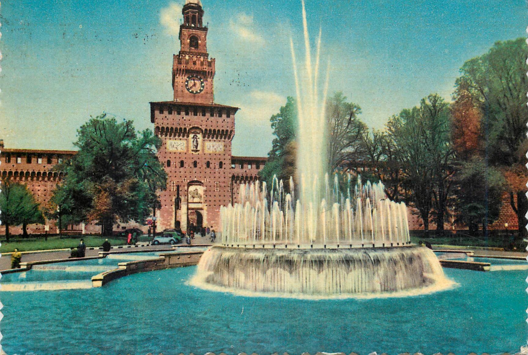 CPM Milano Chateau des Sforza