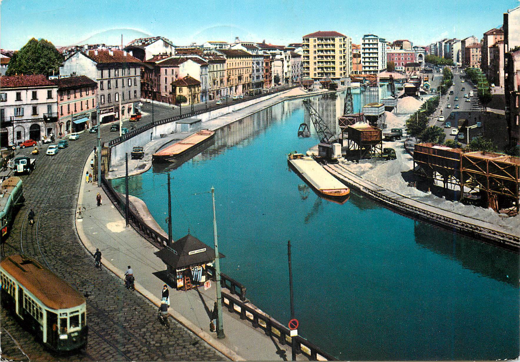 CPM Milano La Darse du Naviglio Tramway