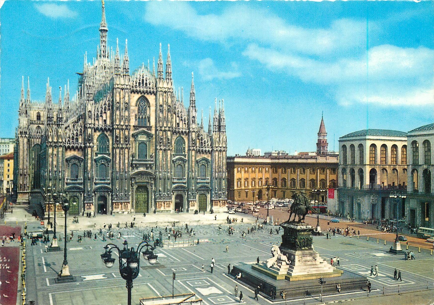 CPM Milano La Place du Dome
