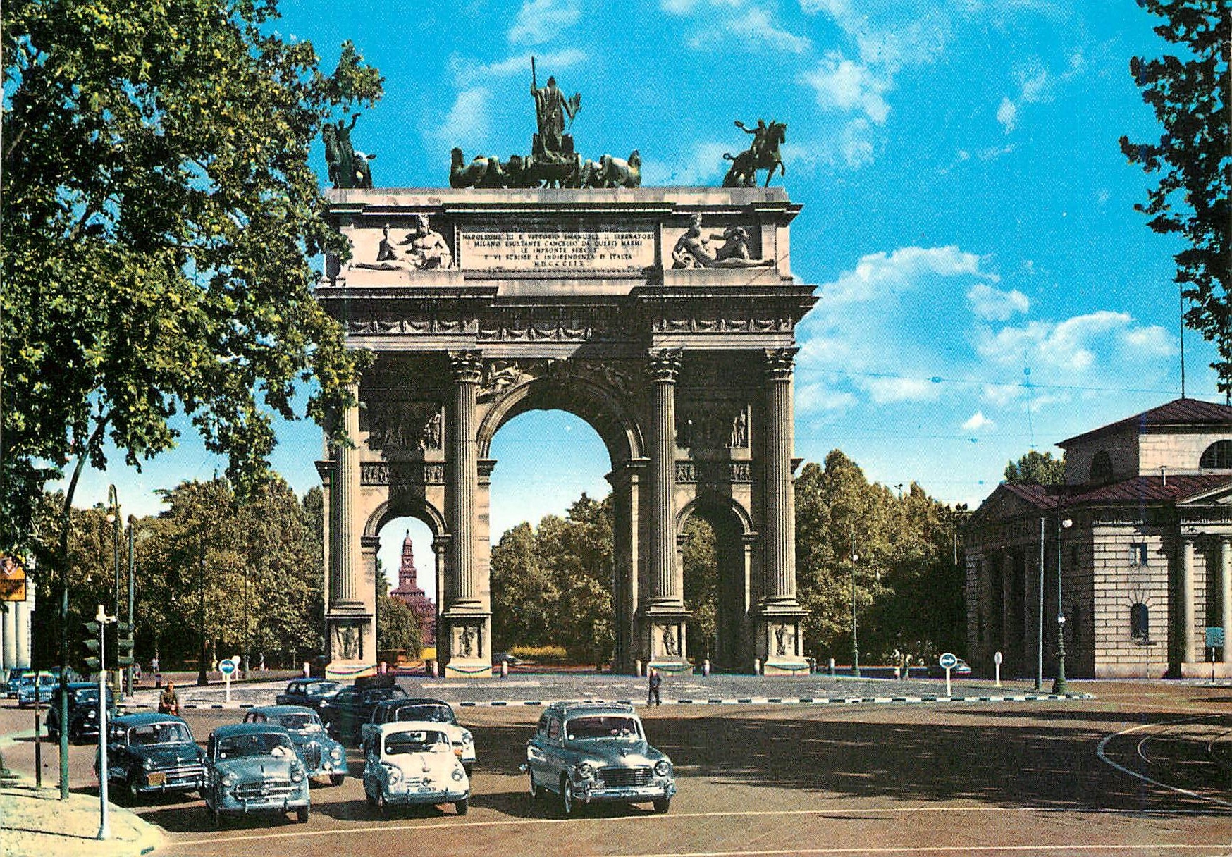 CPM Milano Arc de la Paix (L. Cagnola)
