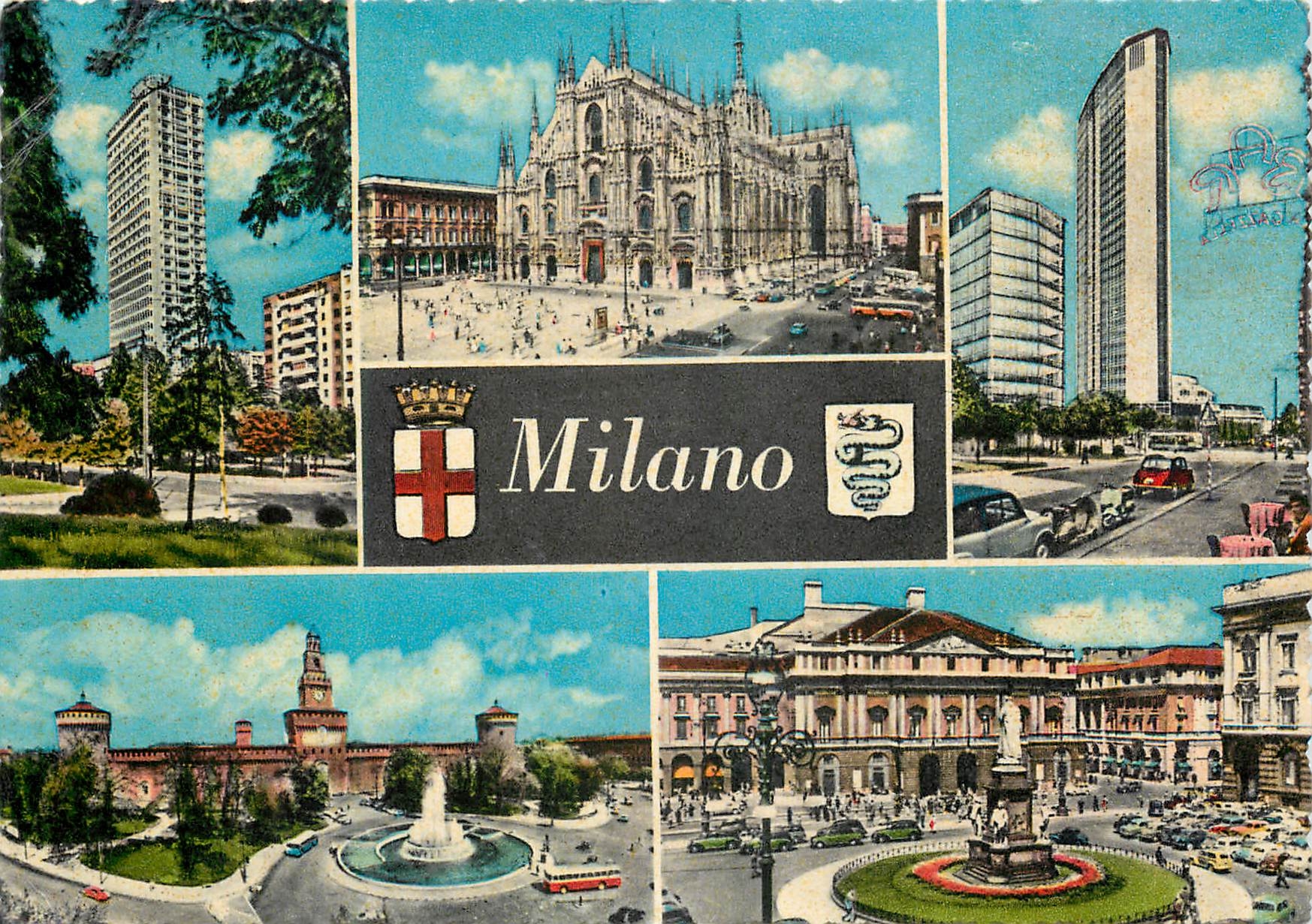 CPM Milano Souvenir de Milan