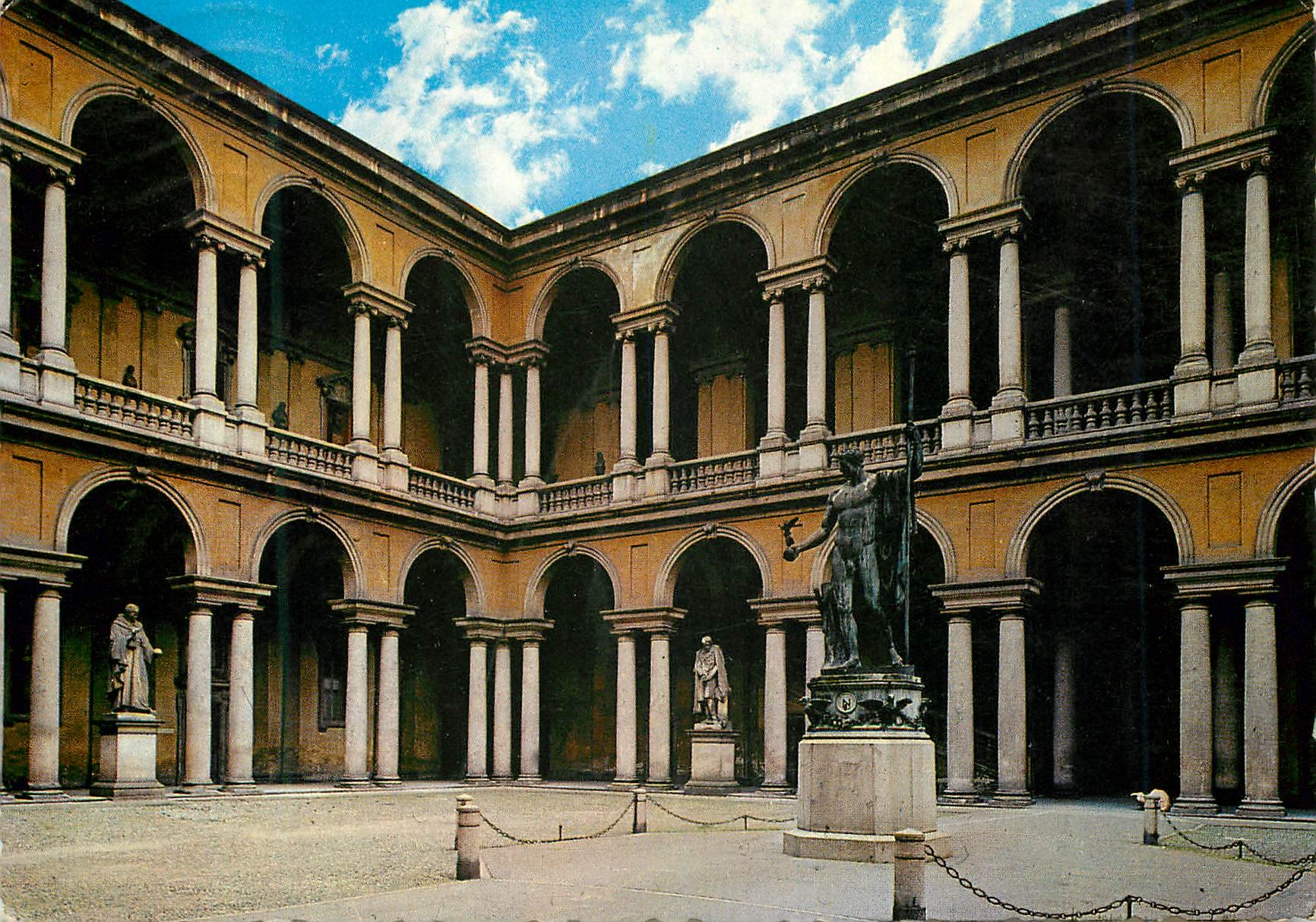 CPM Milano Academie des Beaux Arts Brera (interieur)