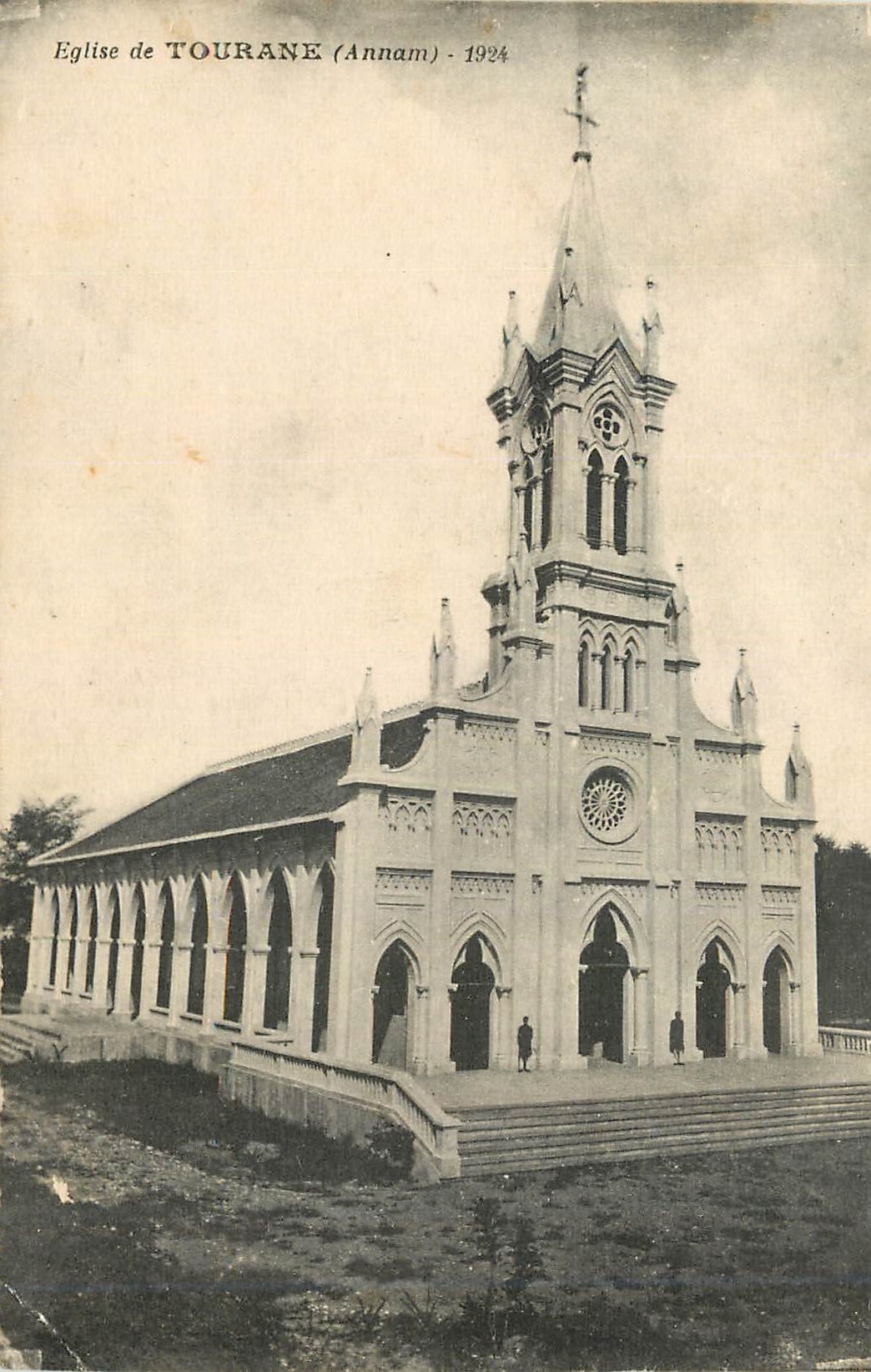 CPA Annam Eglise de Tourane
