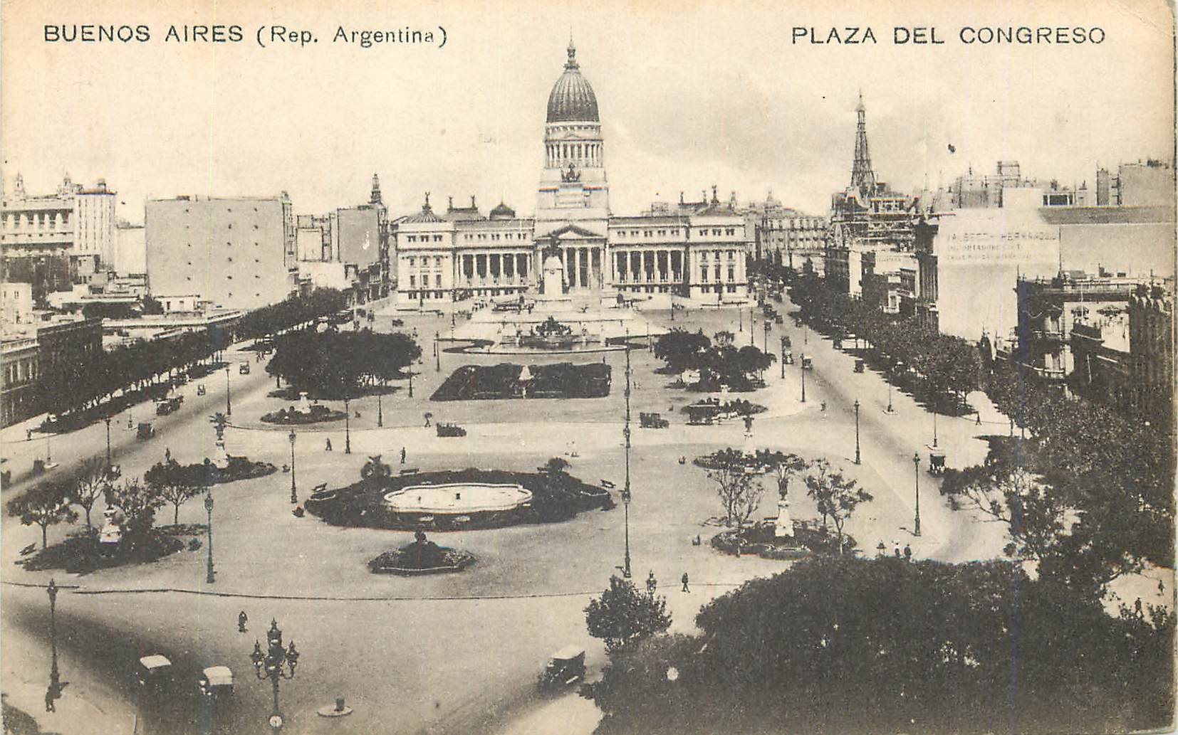 CPA Argentina Buenos-Aires Plaza Del Congreso