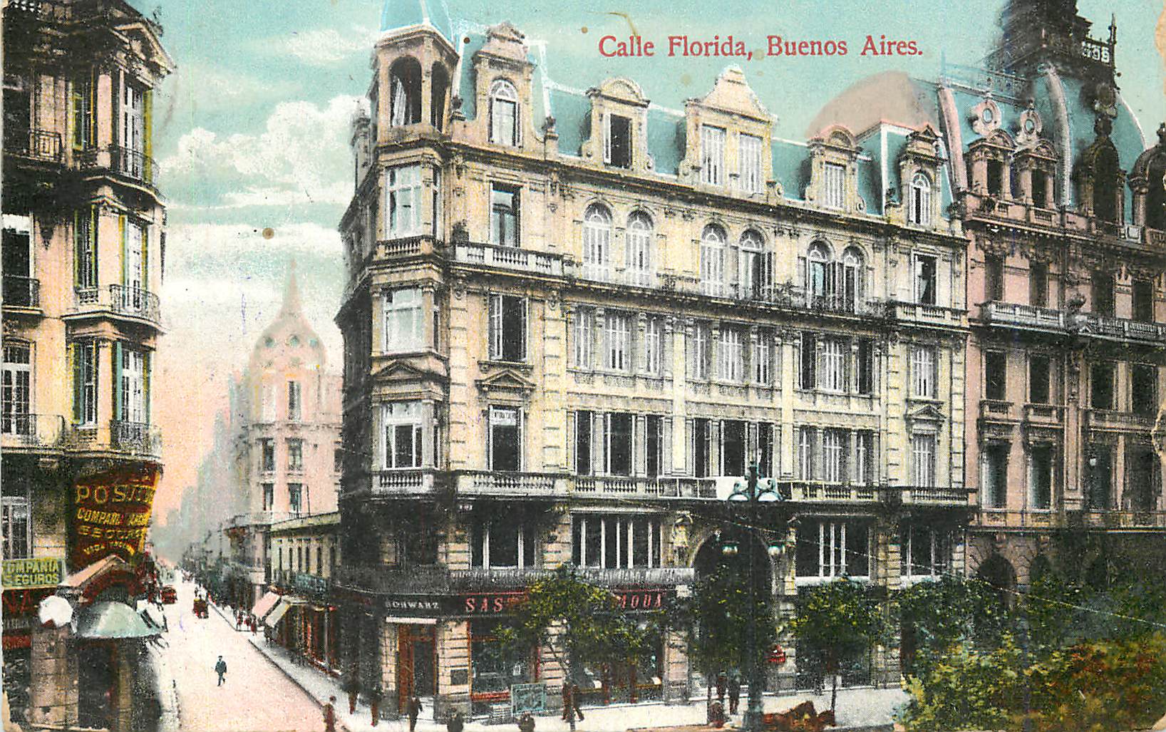 CPA Argentina Buenos-Aires Calle Florida