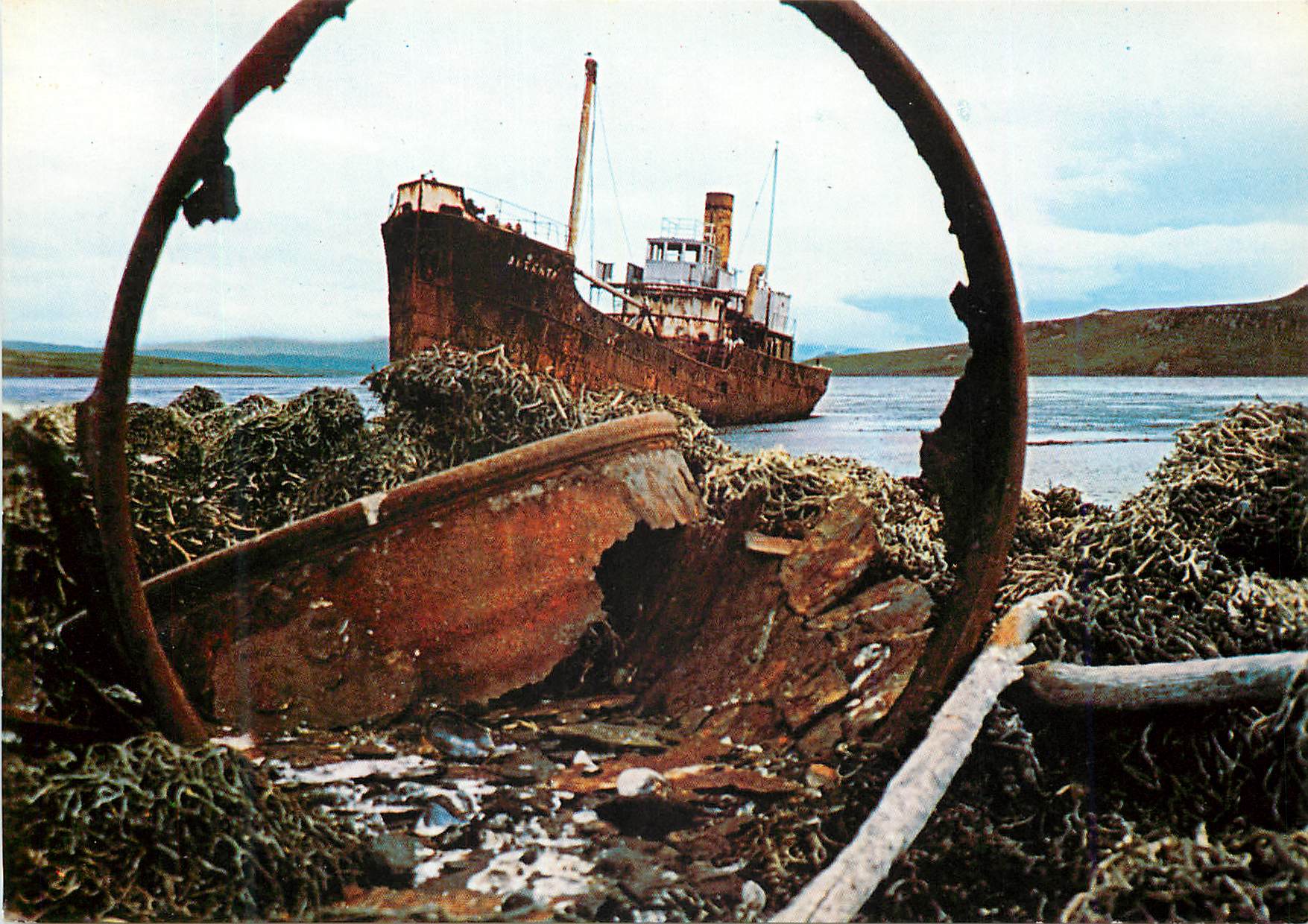 L'Alberta — échoué ou, le vaisseau fantôme de la Baie du Morbihan — T.A.A.F. Archipel Kerguelen