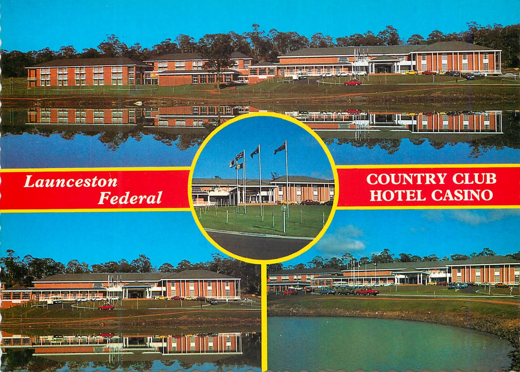 Launceston Federal Country Club Hotel Casino — Tasmania — Published by Douglas Souvenir Distributors