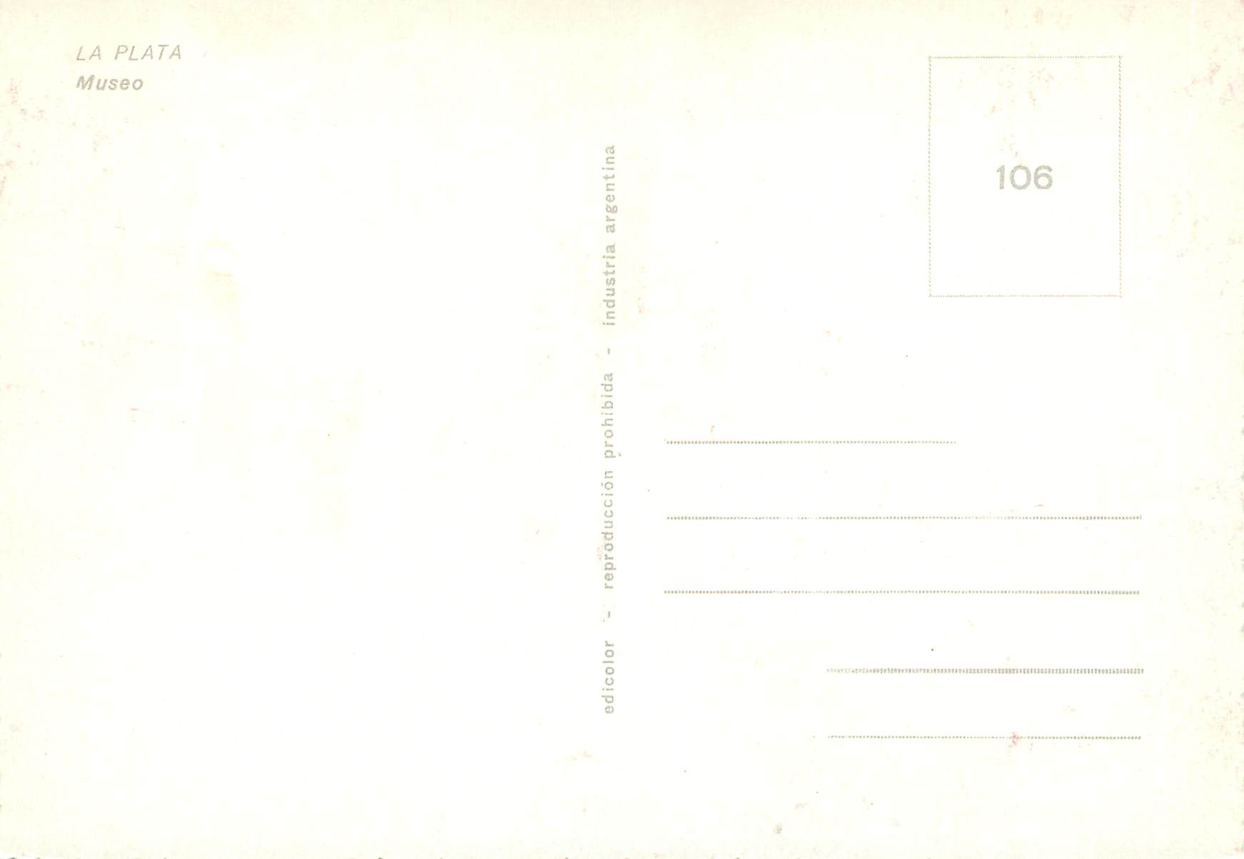 CPM La Plata Museo — Back
