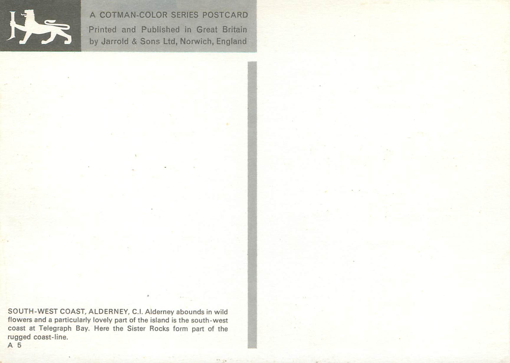CPM Alderney — Back
