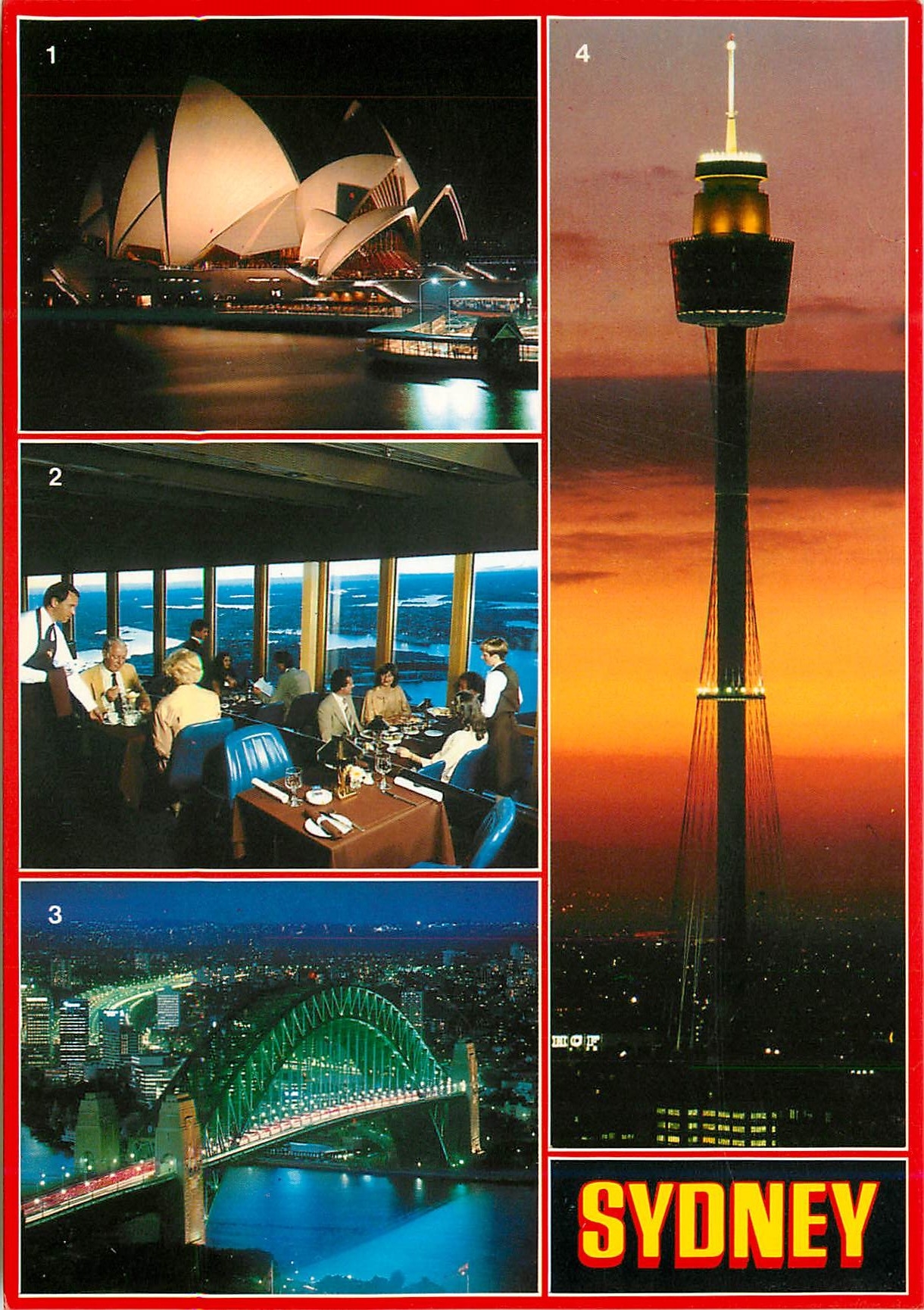 Sydney — Opera House, Harbour Bridge, Sydney Tower — photographie