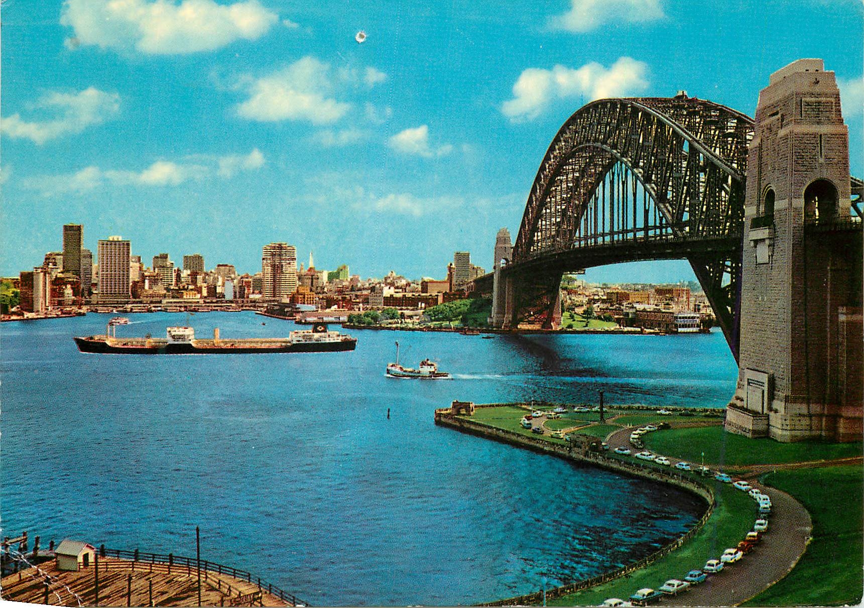Sydney Harbour Bridge — vue de la ville — John Englander & Co. Pty. Ltd. 797/54