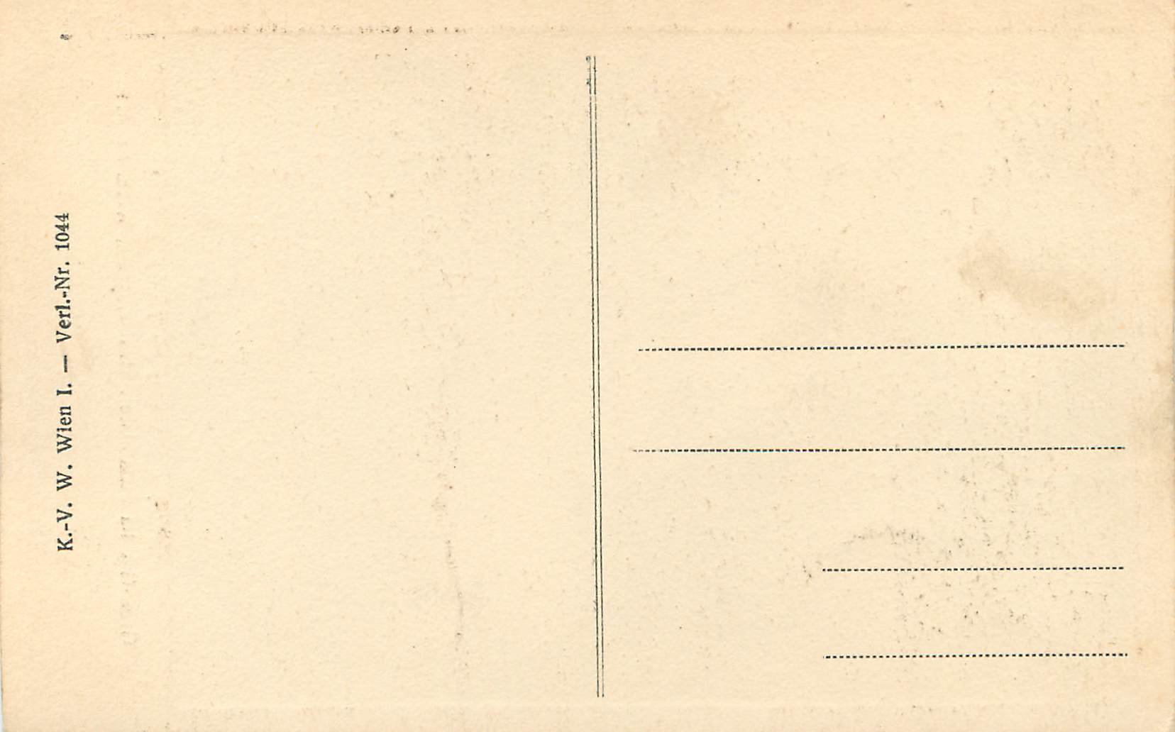 CPA Wein Johannes der Thufer  — Verso