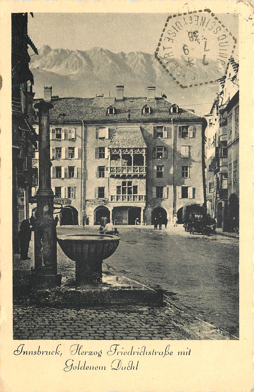 CPA Innsbruck Herzog Friedrichstrasse