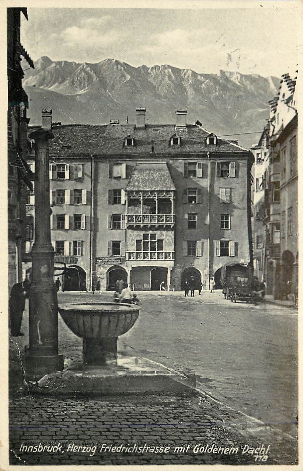 CPA Innsbruck Herzog Friedrichstrasse