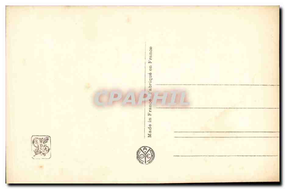 CPA Fantaisie Salon de Paris Planquette Boeufs et taureaux ecossais — Rückseite