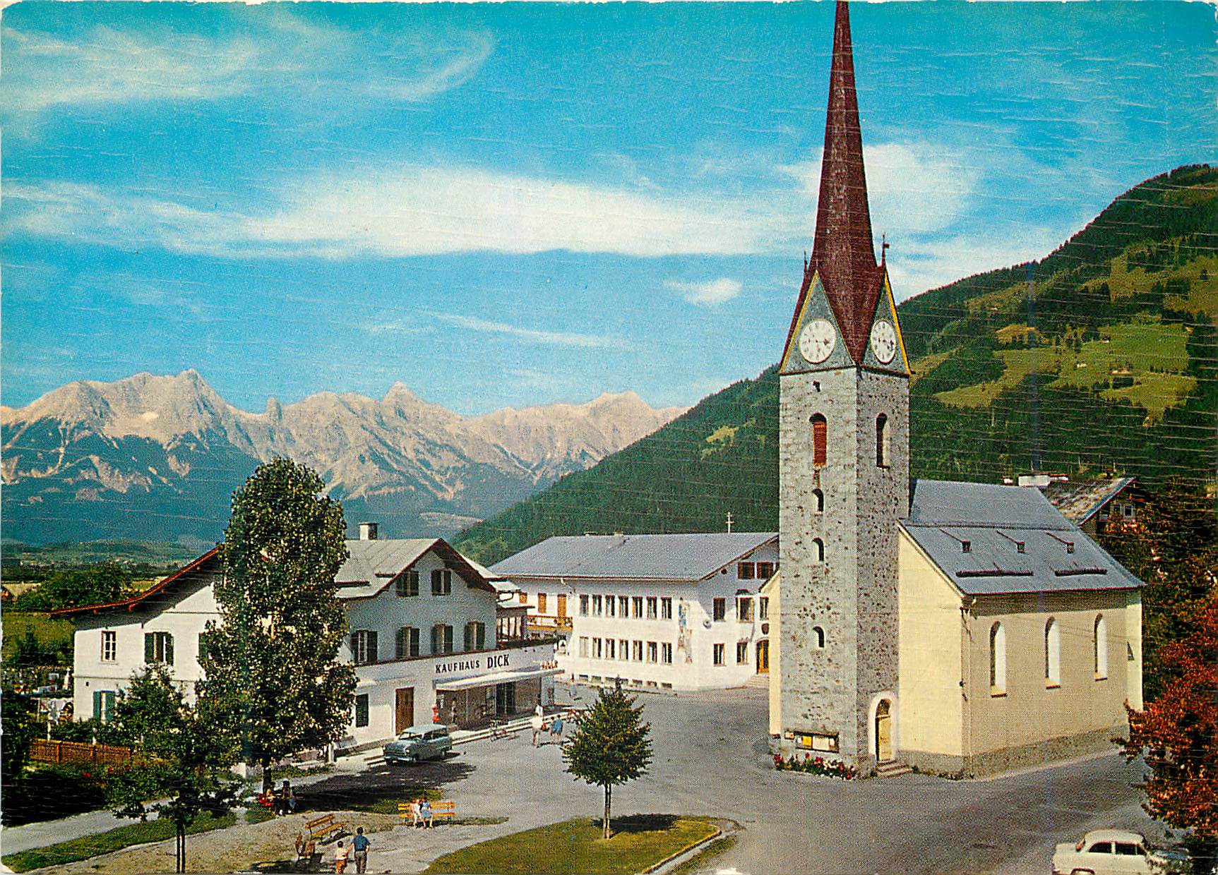 CPM Sommerfrische maishofen bei zell am see im hintergrund das steinerne meer