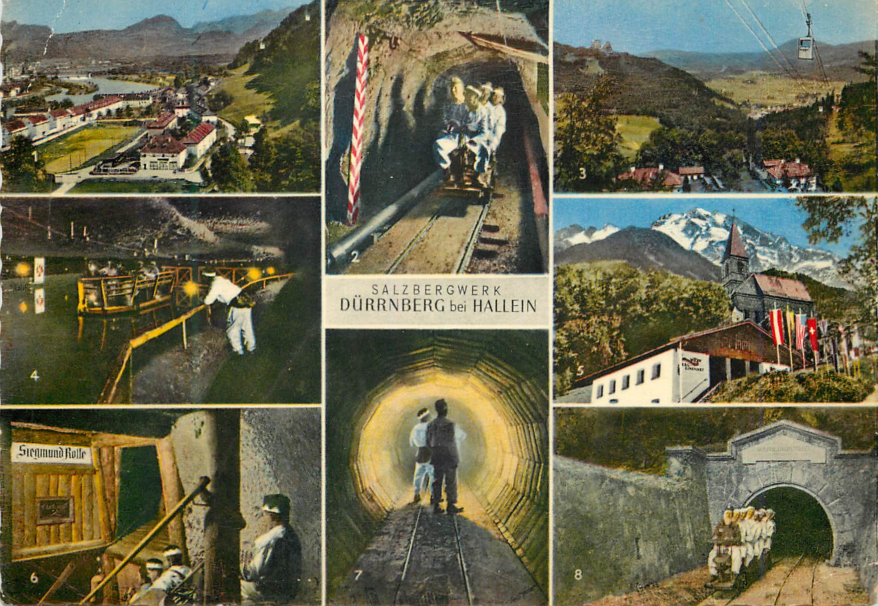 CPM Slzbergwerk Hallein d tempenghirge Mineurs Mine